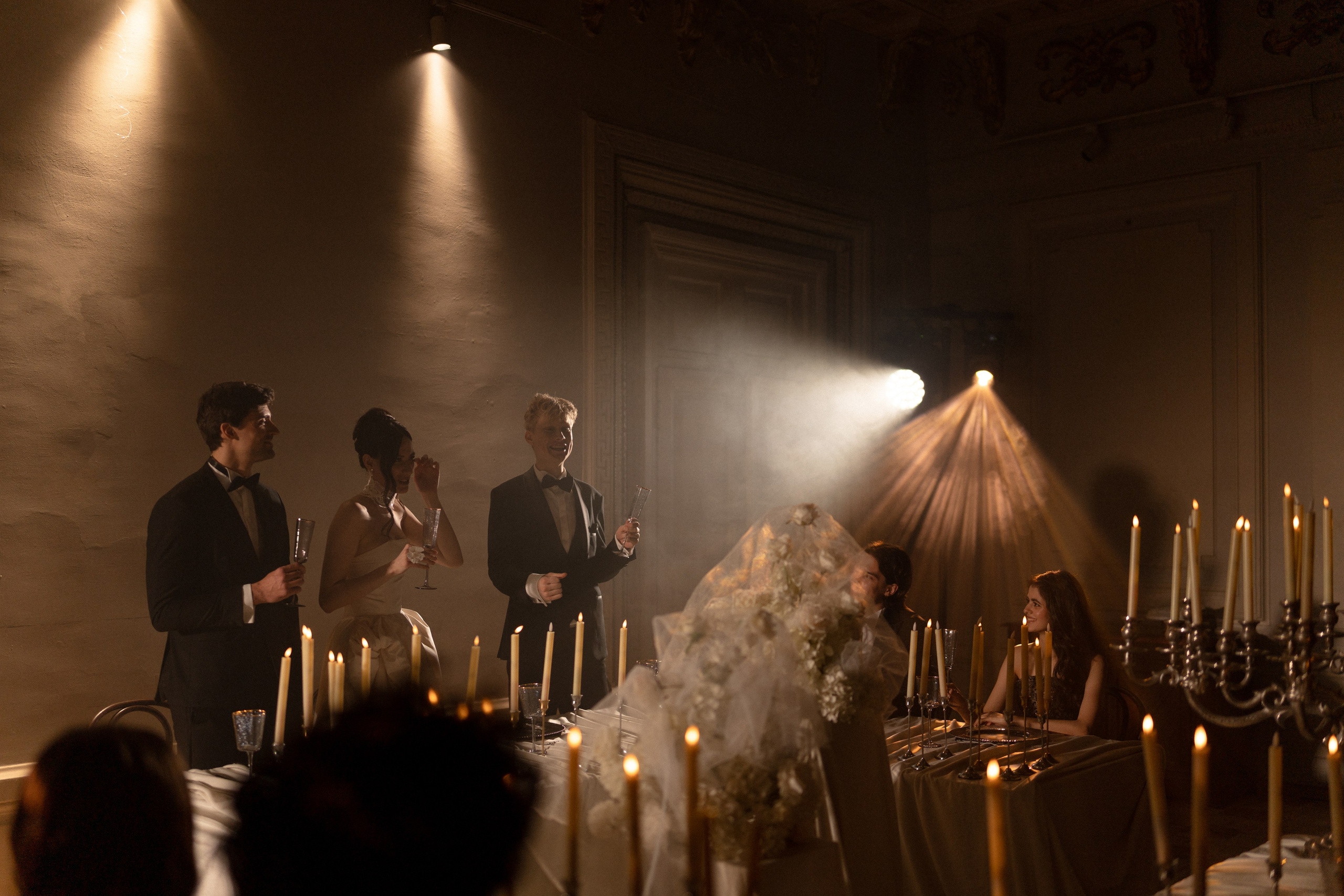 Ужин при свечах. Свадебный и репортажный фотограф Москва