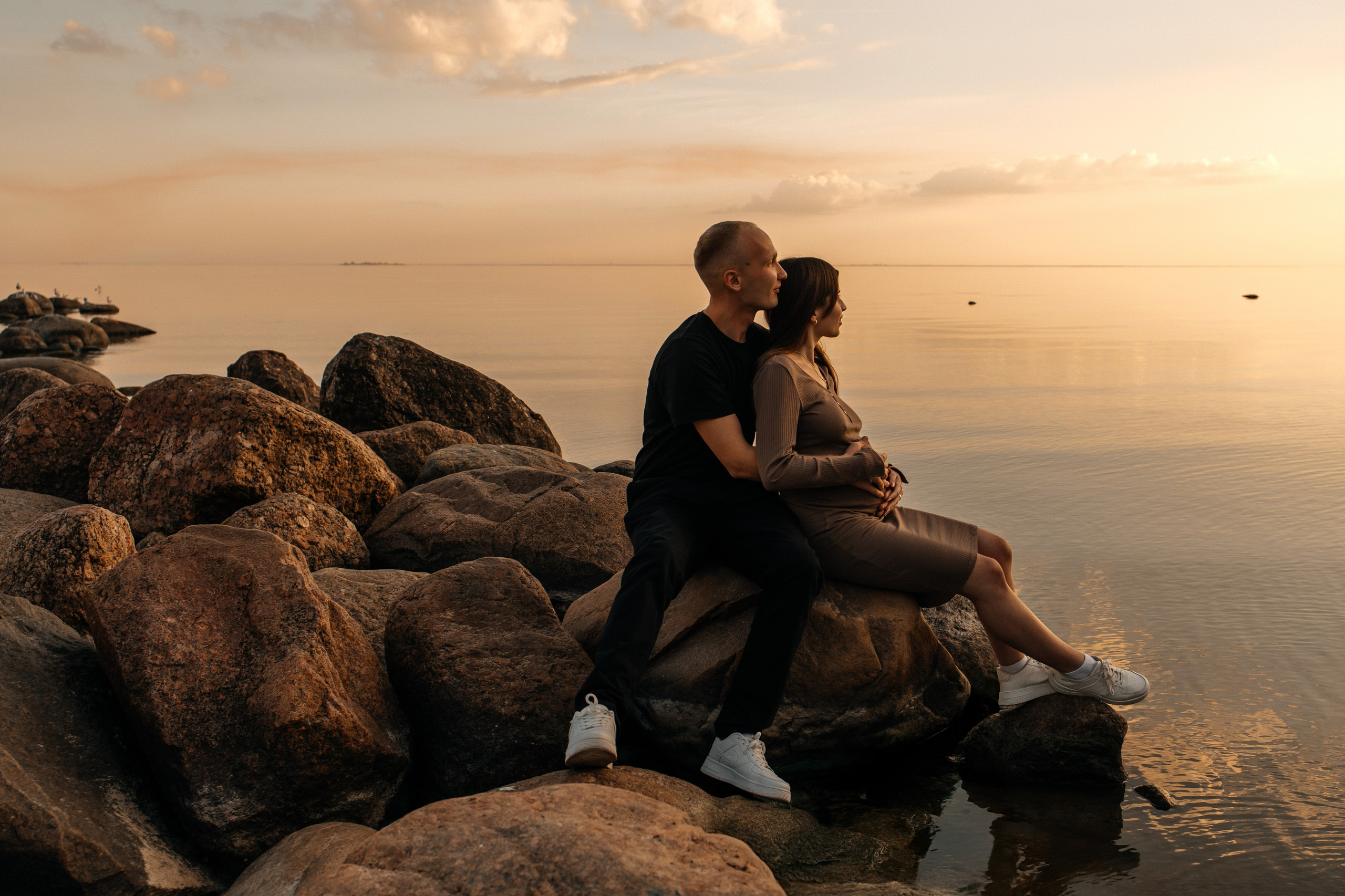 Гендер-пати для двоих на заливе. Фотограф в Санкт-Петербурге Виктория Безверхая