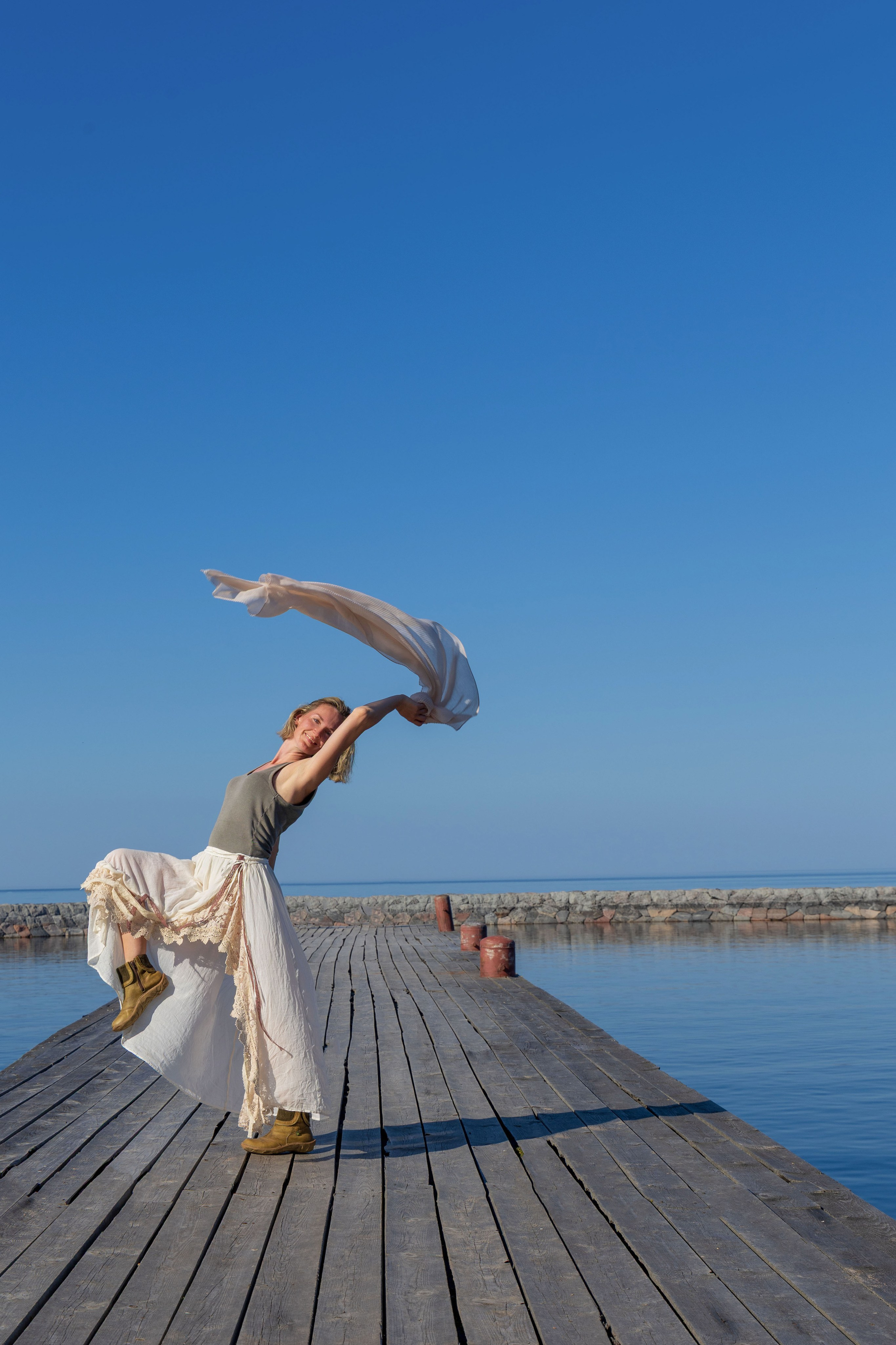 Юля на маяке. Портретный и семейный фотограф Санкт-Петербург