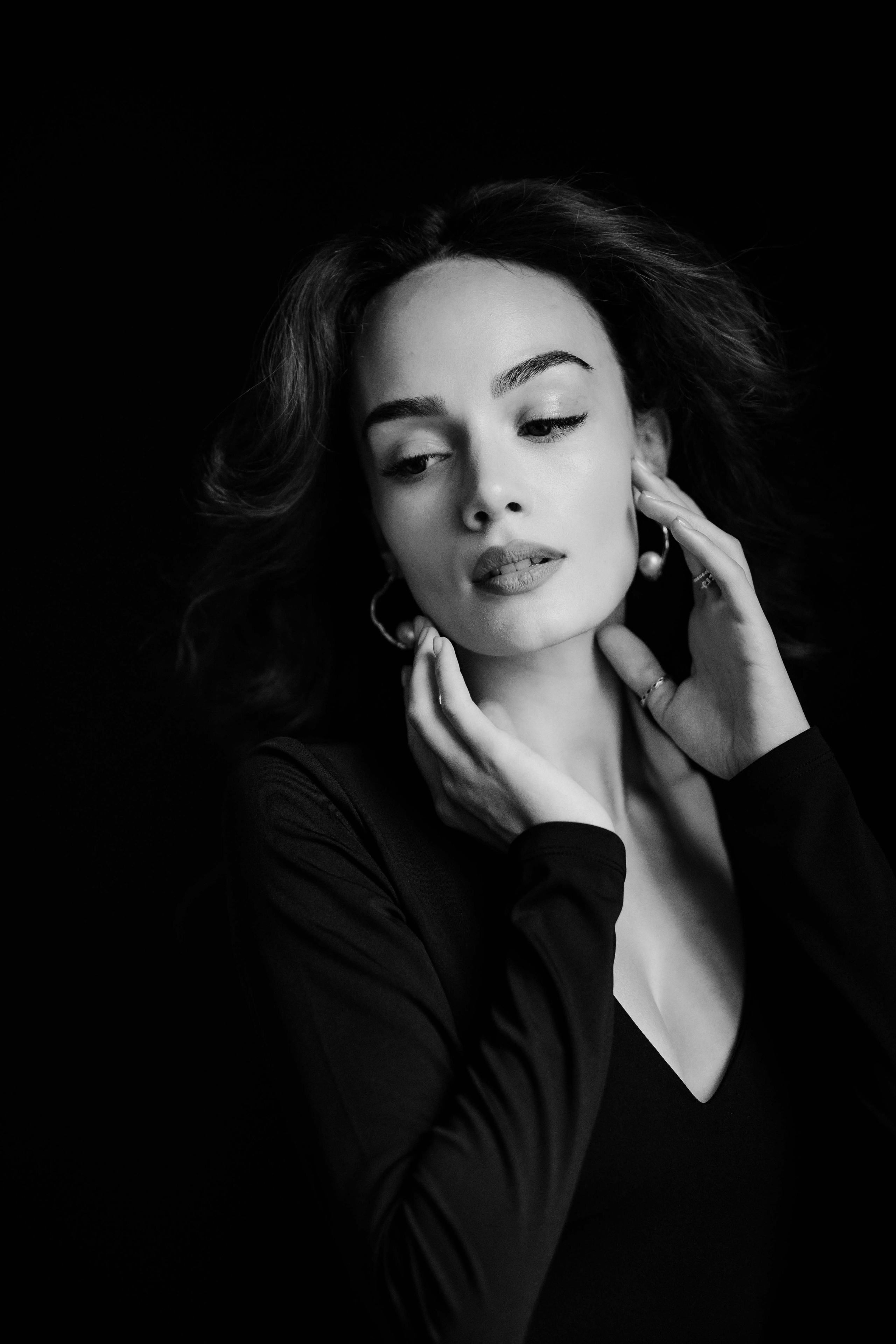 Женское. ЧБ Фотограф Ольга Лесли