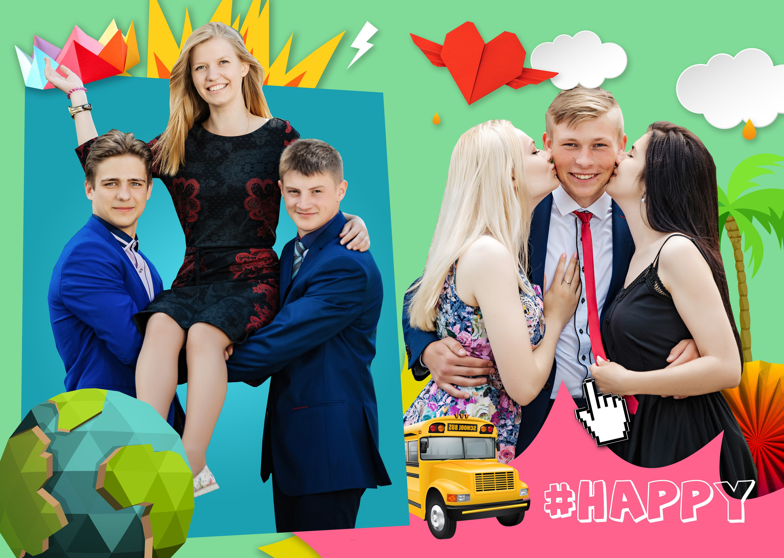 Дизайн выпускного альбома Яркий. Medlori fotobook Выпускные альбомы в Липецке Лариса Медведева