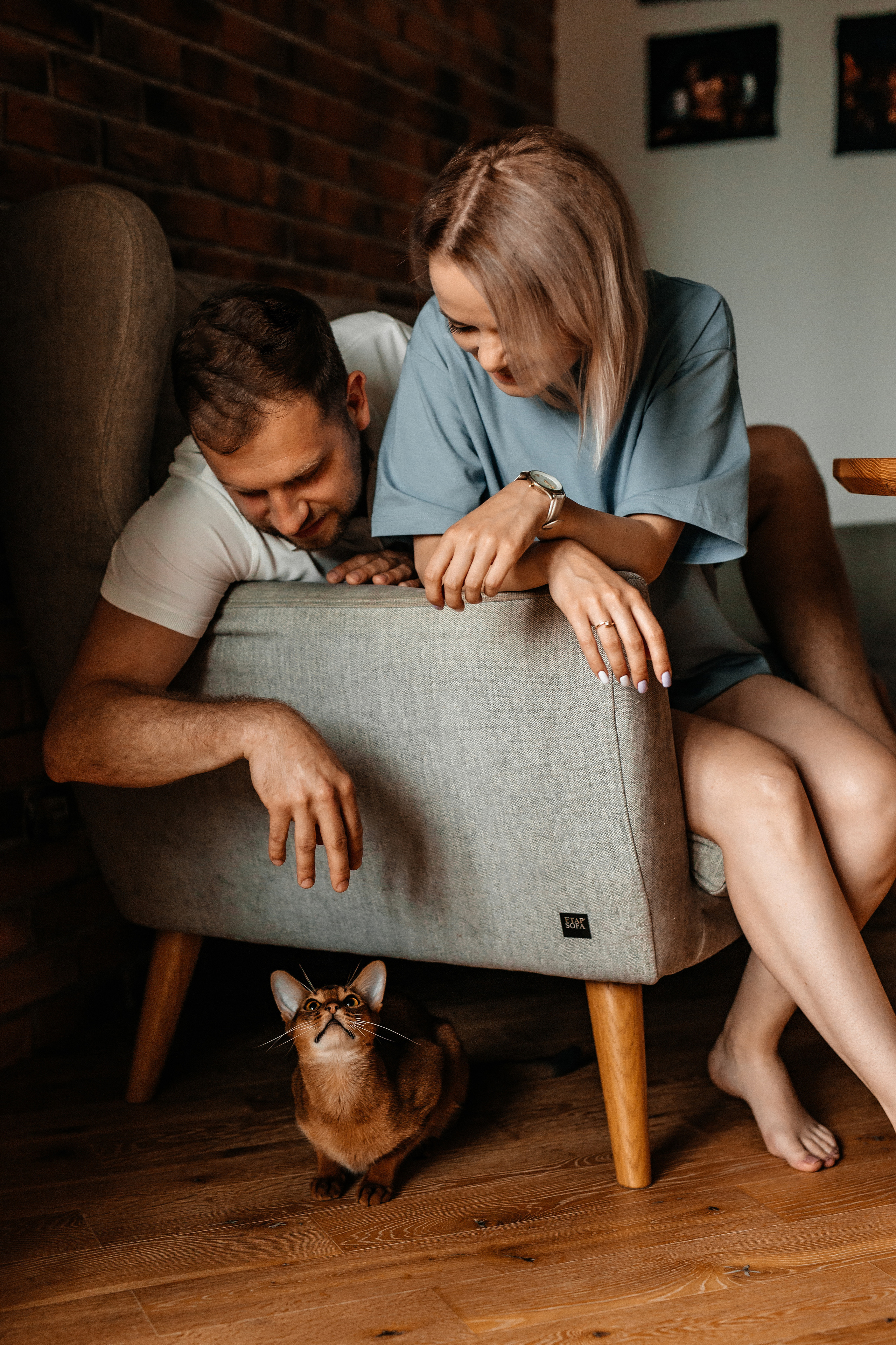 Юля, Андрей и Честер. Семейный фотограф в Минске Саша Павлюк
