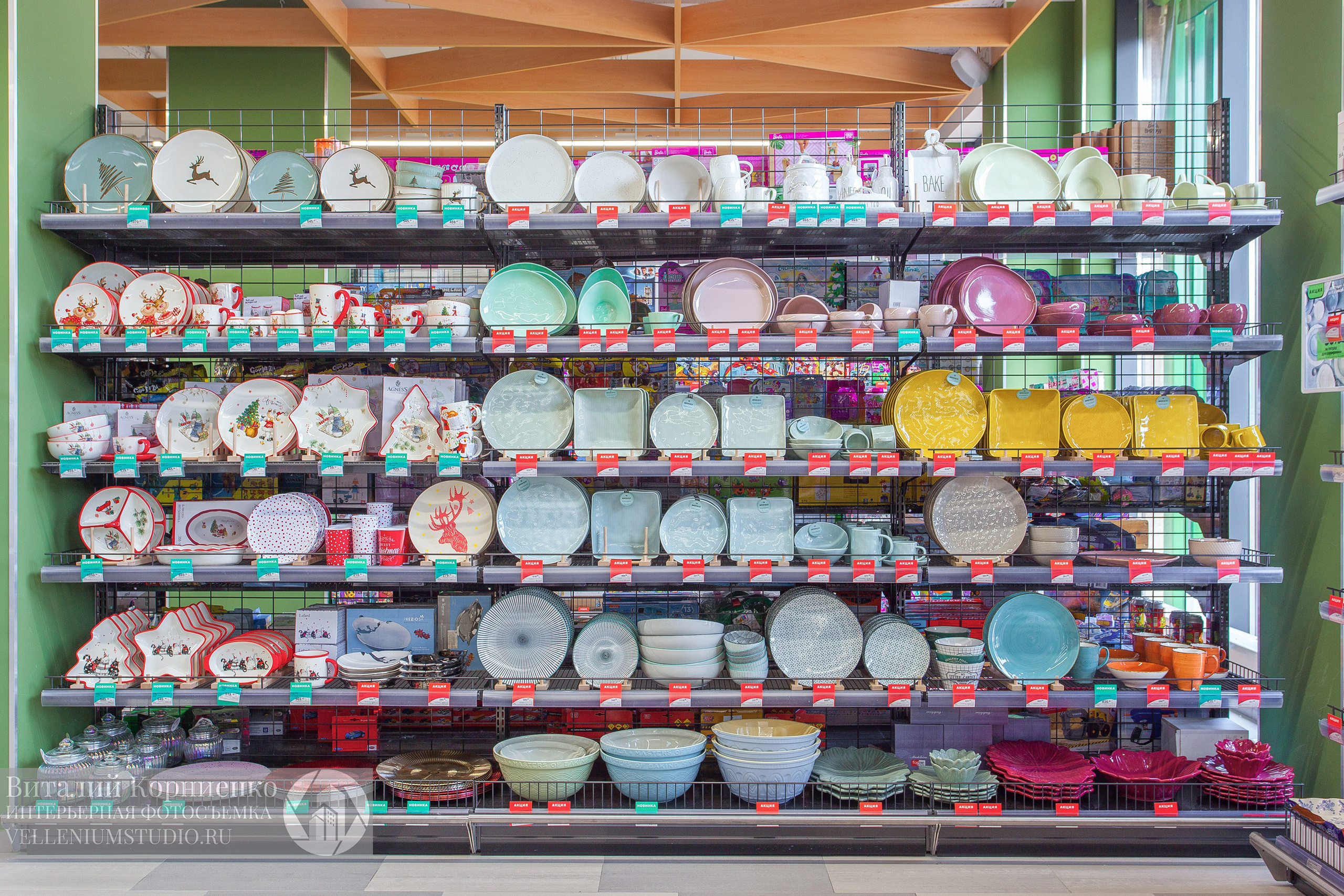 Фотосъемка магазина Табрис в Геленджике. Интерьерный фотограф Краснодар: профессионально по доступным ценам