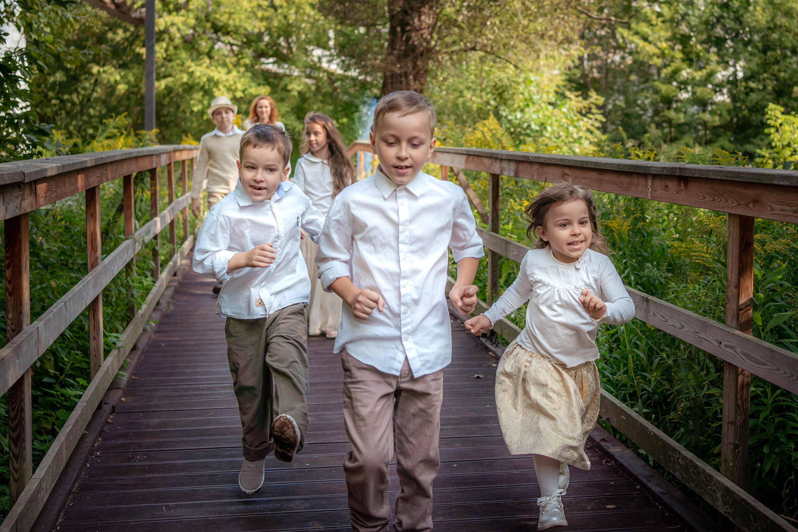 Екатерина с детьми. Семейный фотограф Варвара Сорока в городе Москве