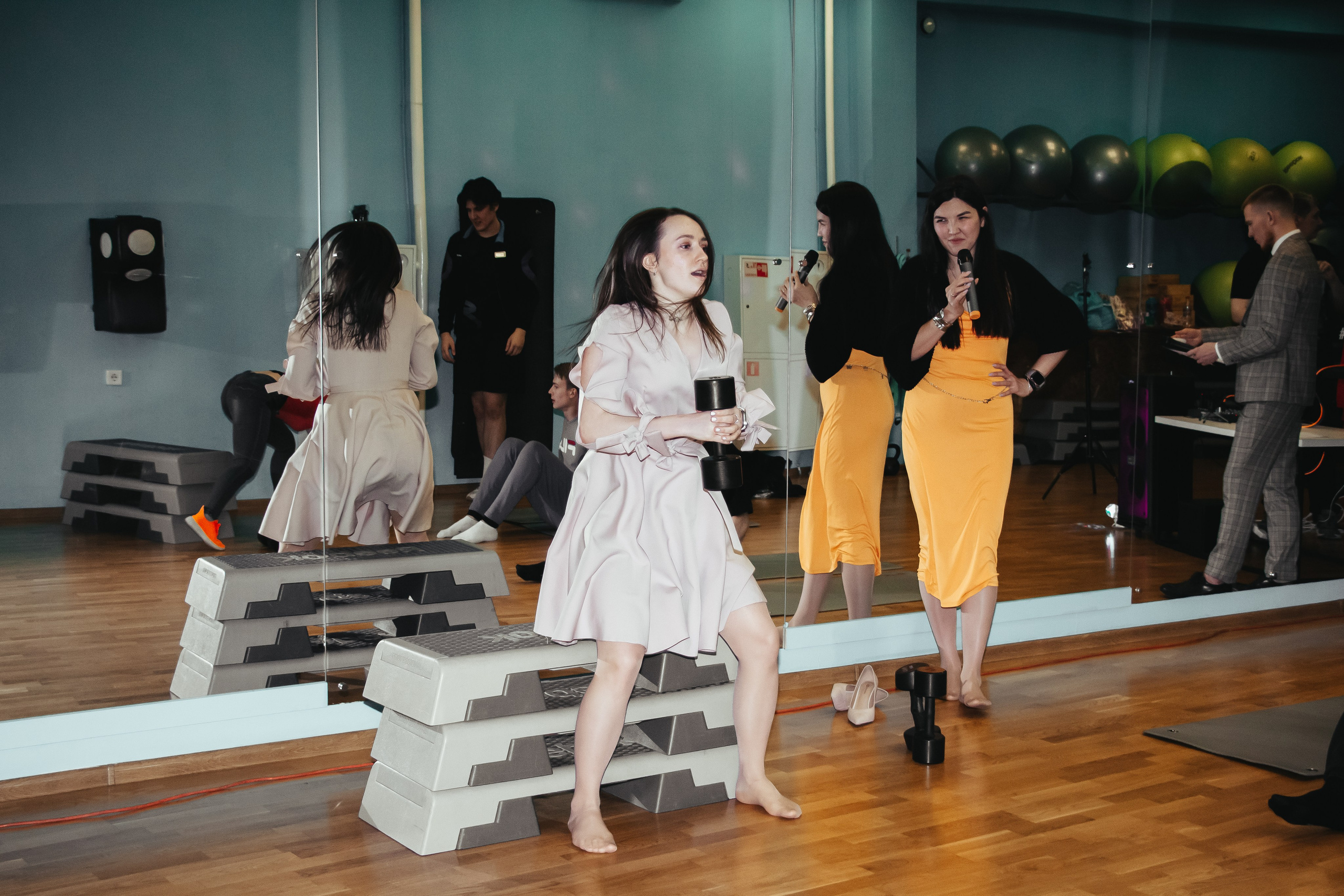 День Рождения фитнес-клуба Bright fit, репортажная съемка Екатеринбург. Фотограф в Екатеринбурге Пойгина Елена