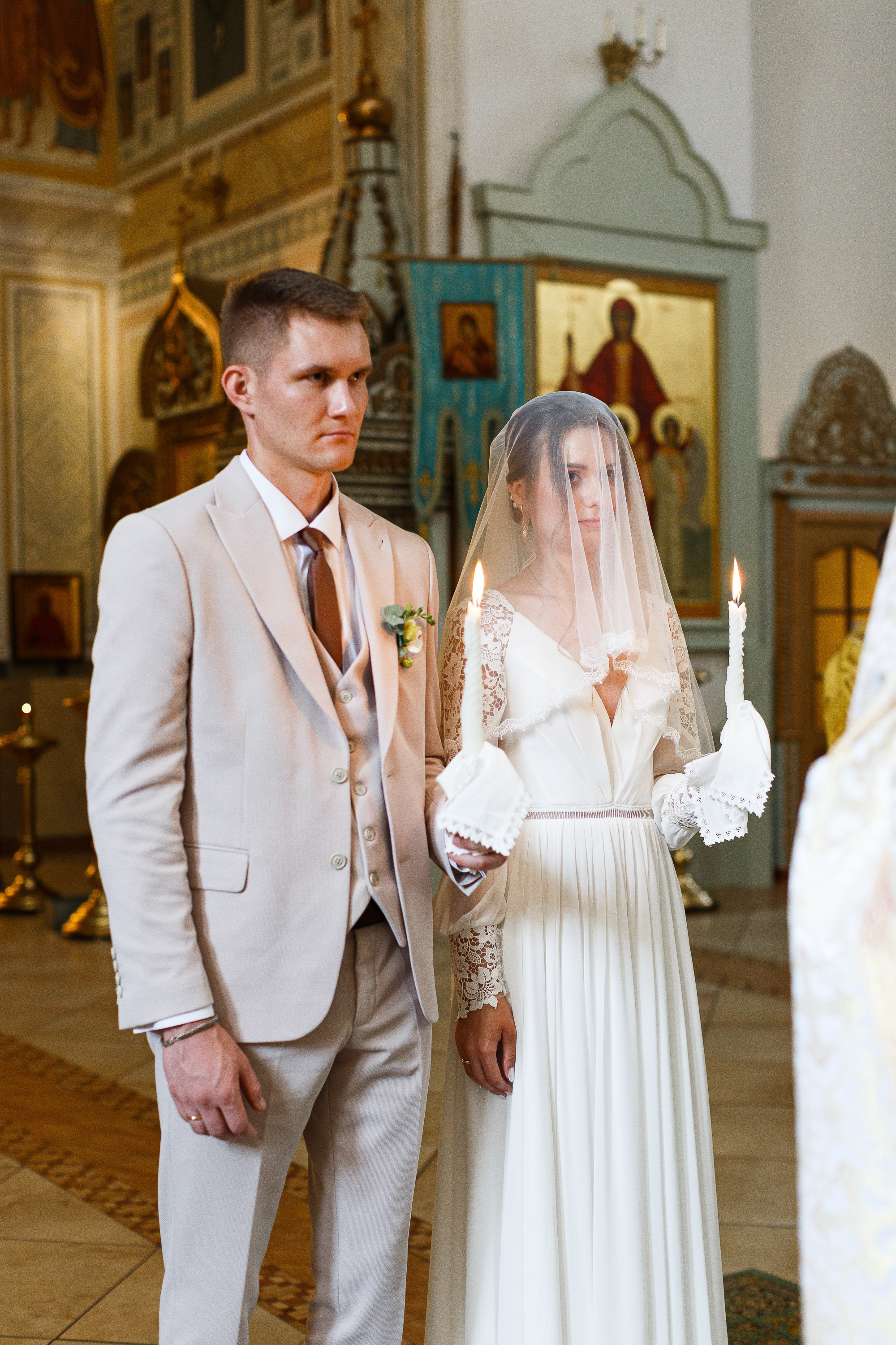 Венчание в храме Живоначальной Троицы на Шаболовке