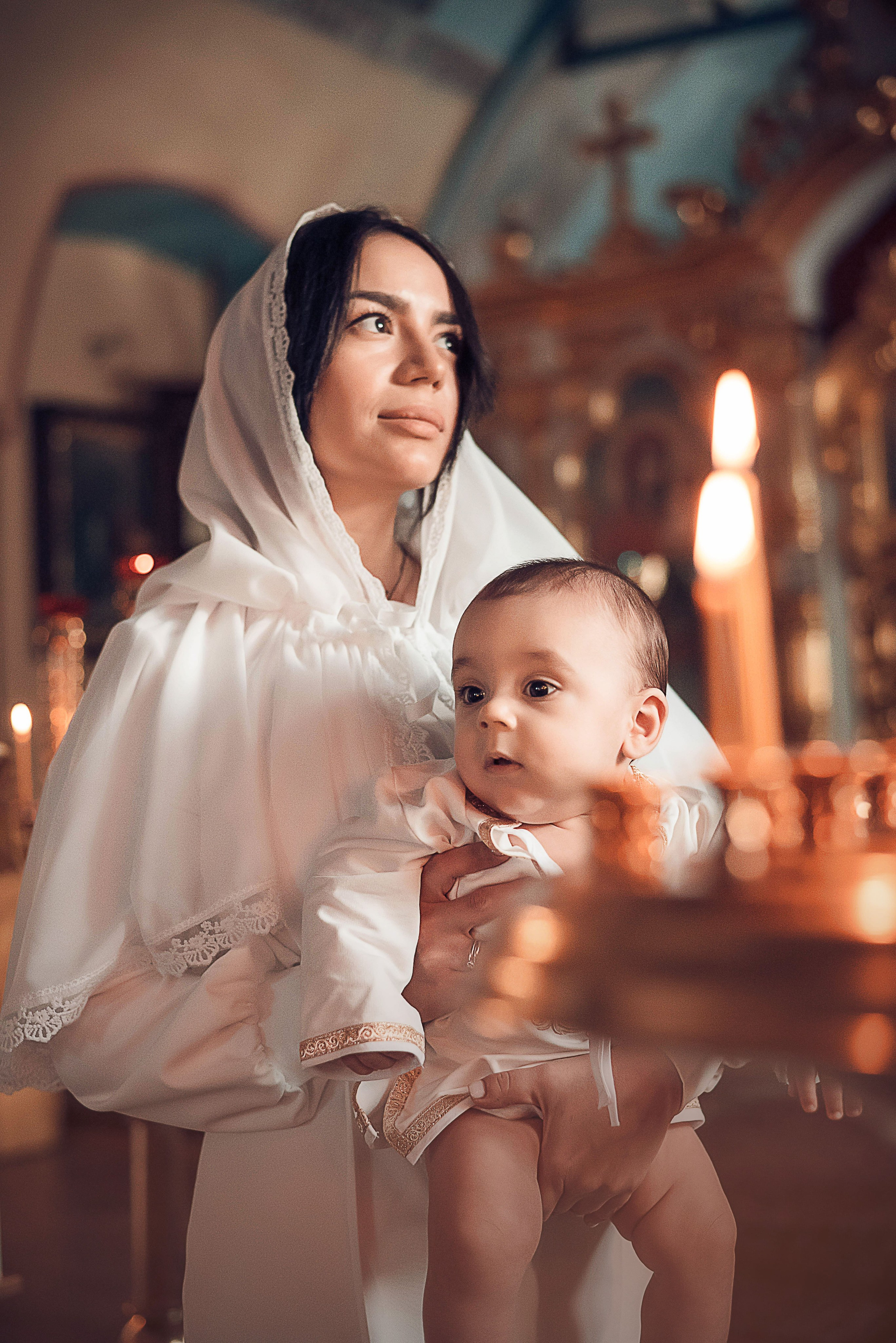 Съемка крещения в Красноярске. Фотографы крещения/венчания  Красноярск Татьяна и Вячеслав Переваловы