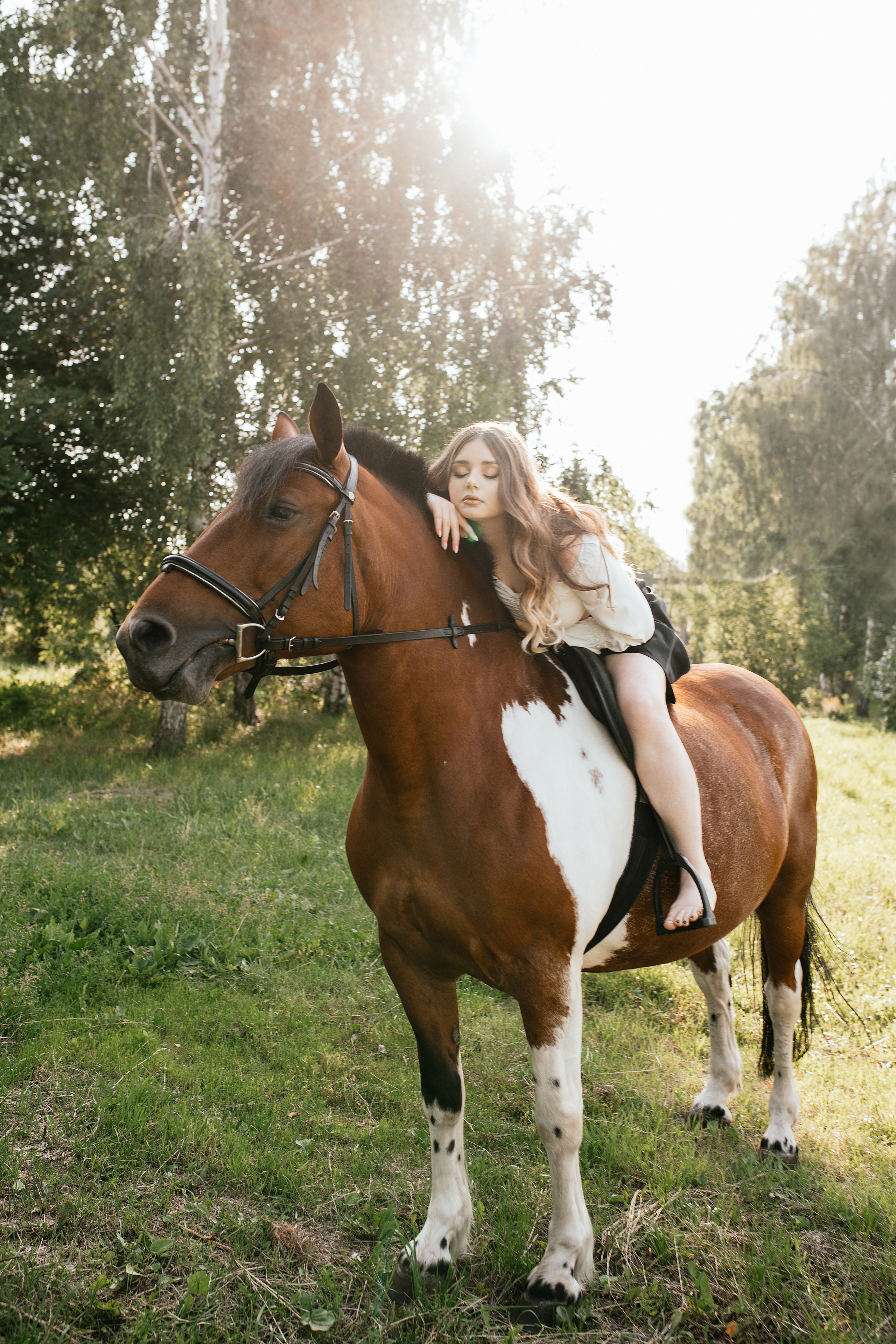Фотодень с лошадью. Свадебный, семейный фотограф в Рязани Лена Брант