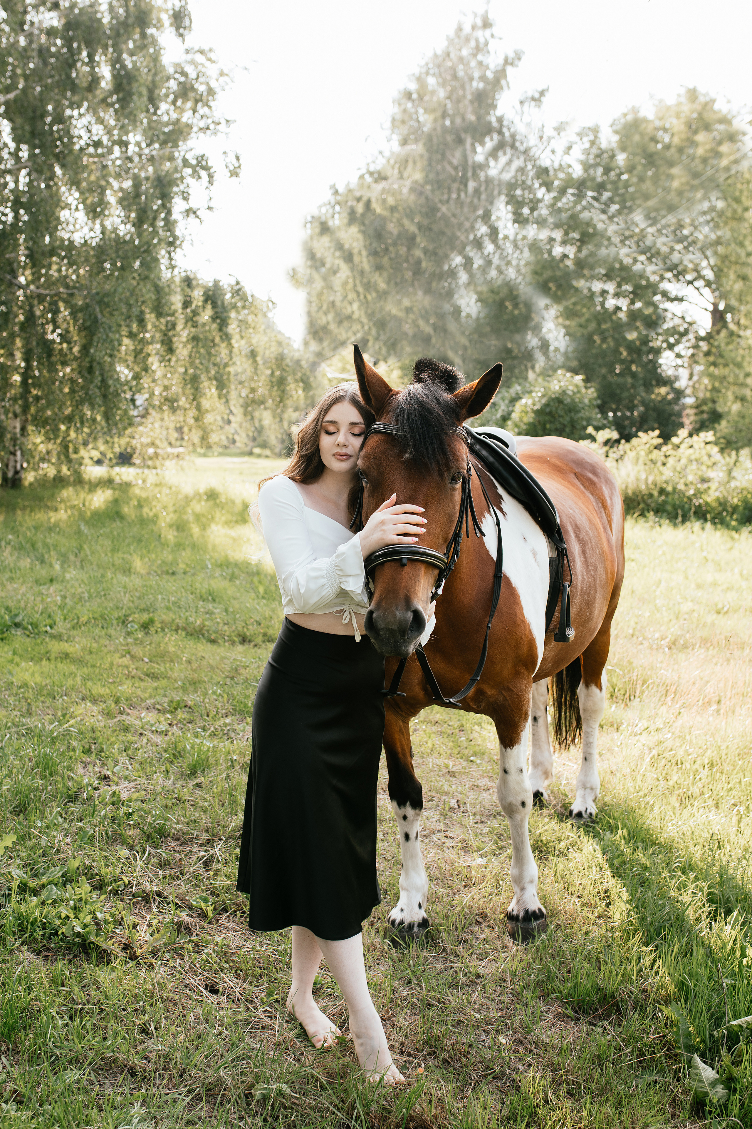 Фотодень с лошадью. Свадебный, семейный фотограф в Рязани Лена Брант