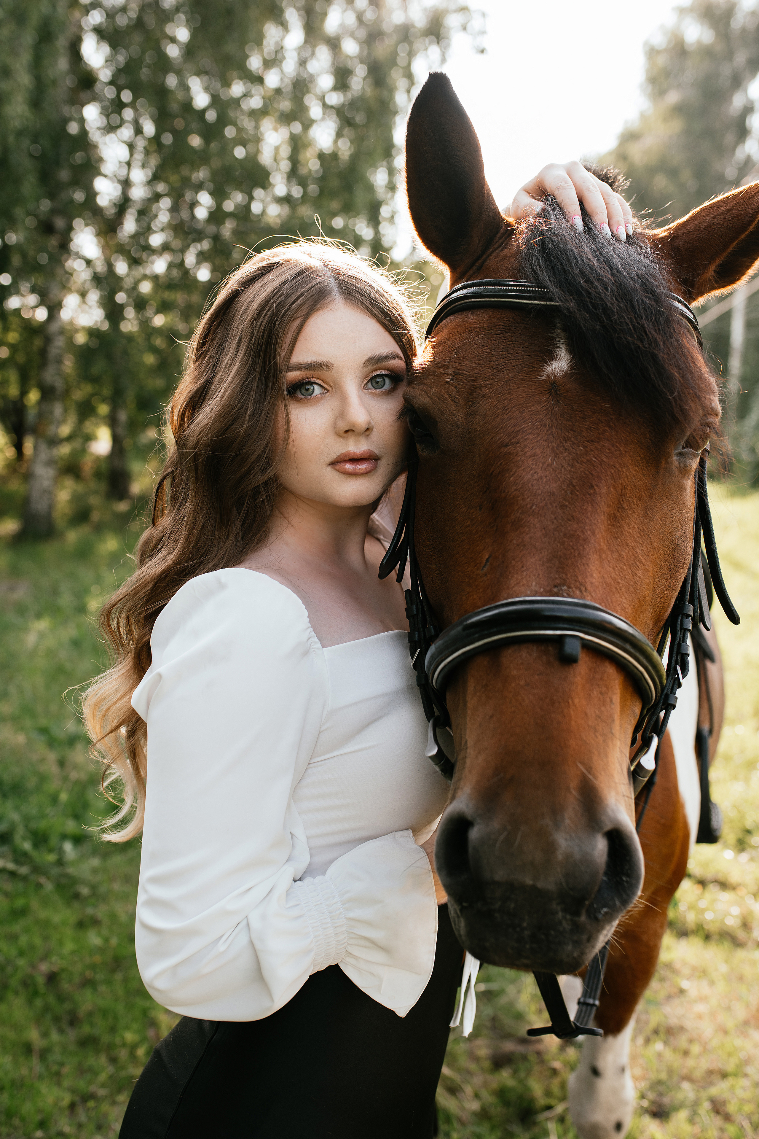 Фотодень с лошадью. Свадебный, семейный фотограф в Рязани Лена Брант