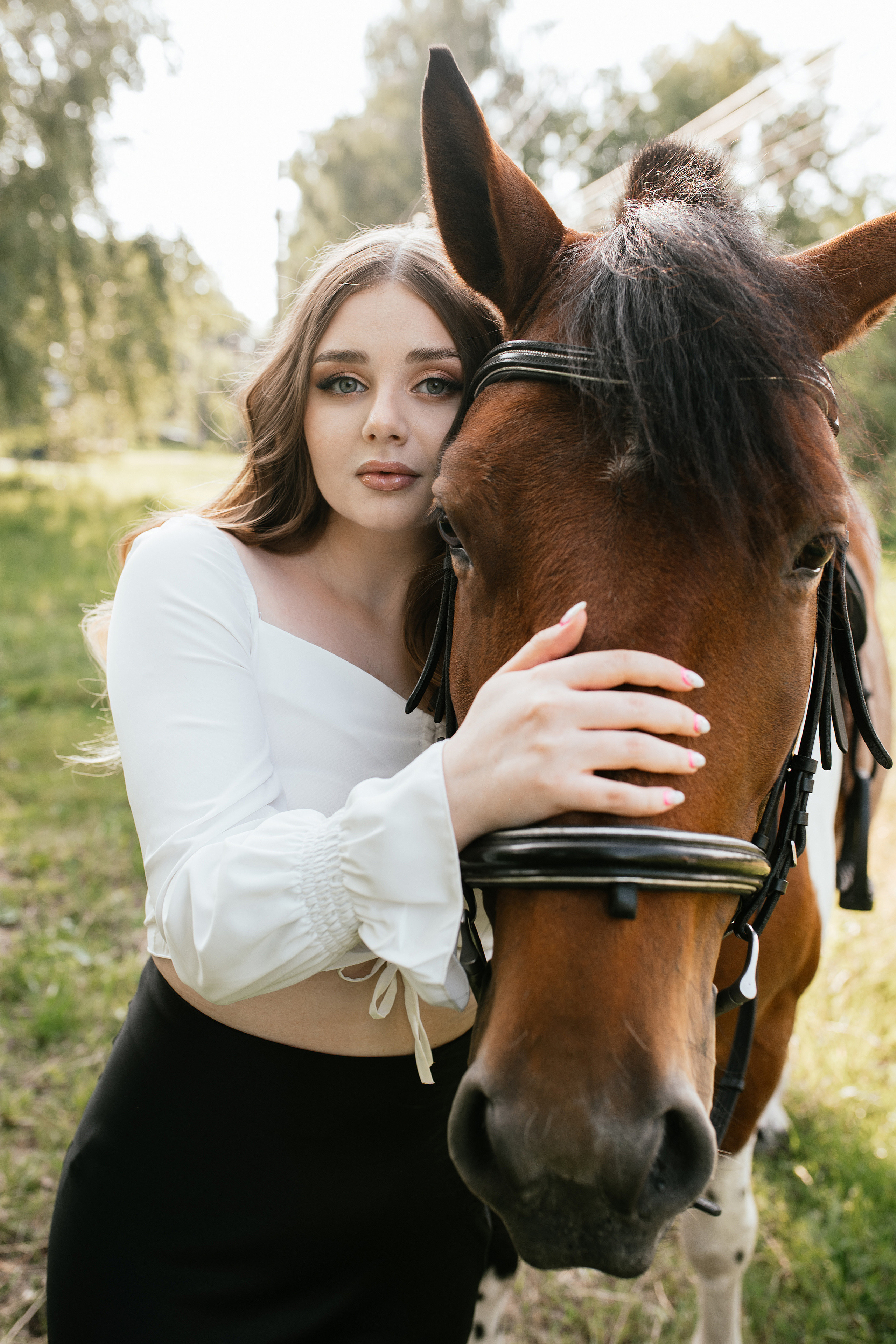 Фотодень с лошадью. Свадебный, семейный фотограф в Рязани Лена Брант
