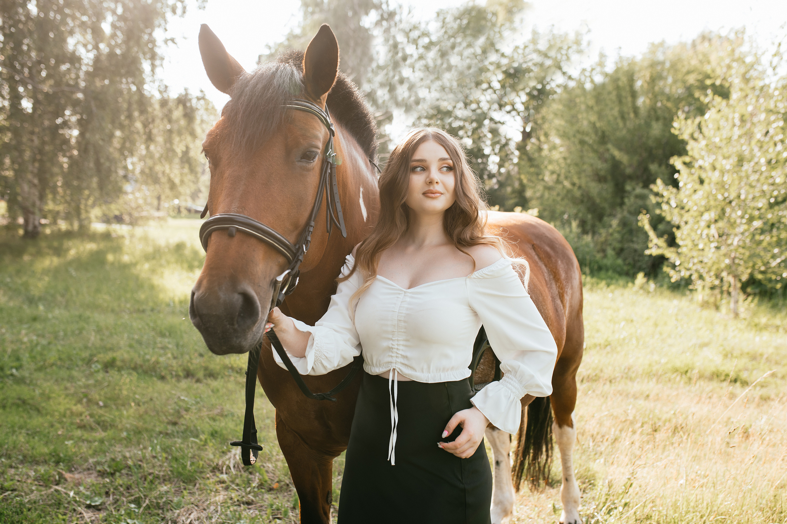Фотодень с лошадью. Свадебный, семейный фотограф в Рязани Лена Брант