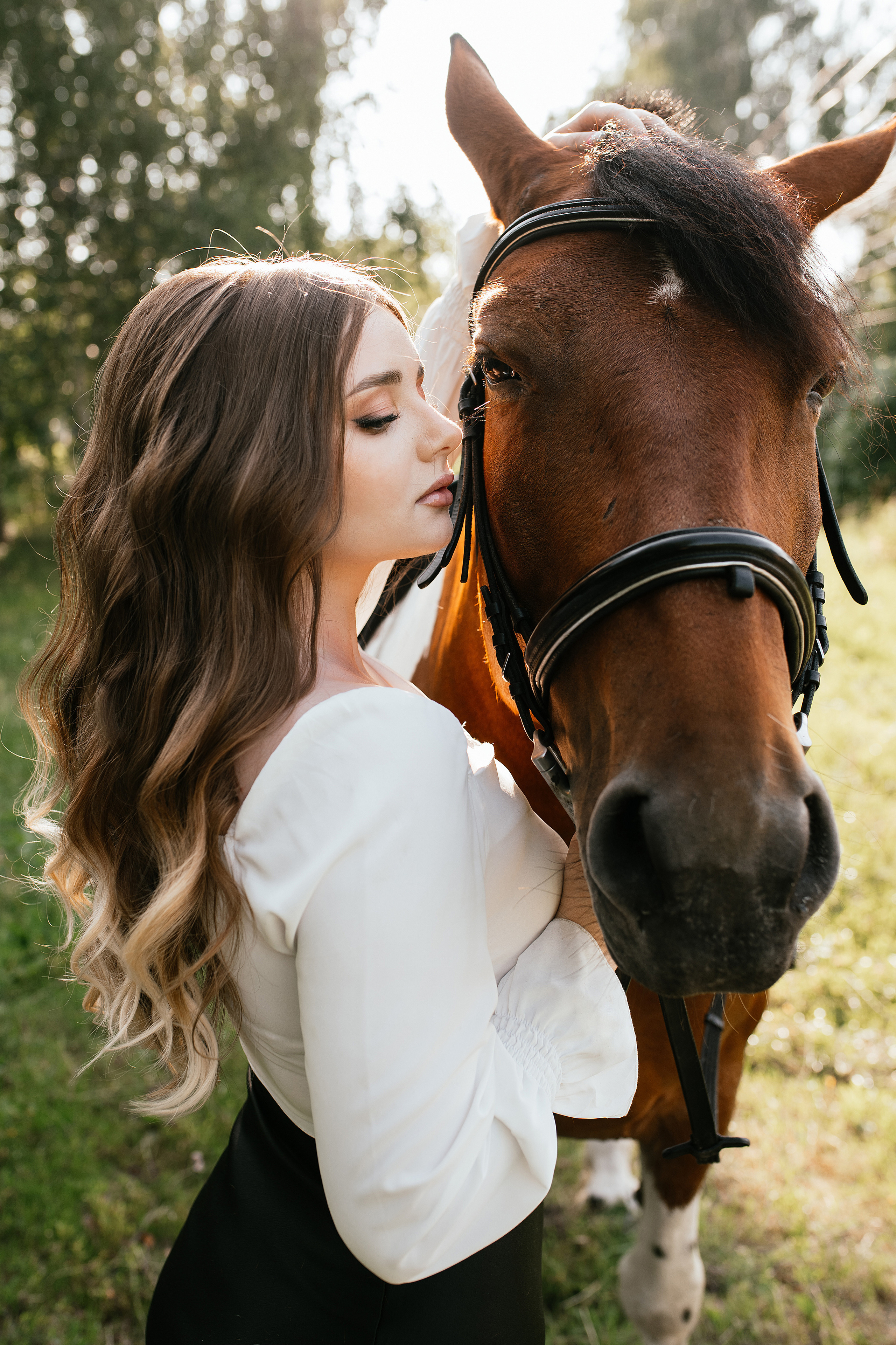 Фотодень с лошадью. Свадебный, семейный фотограф в Рязани Лена Брант