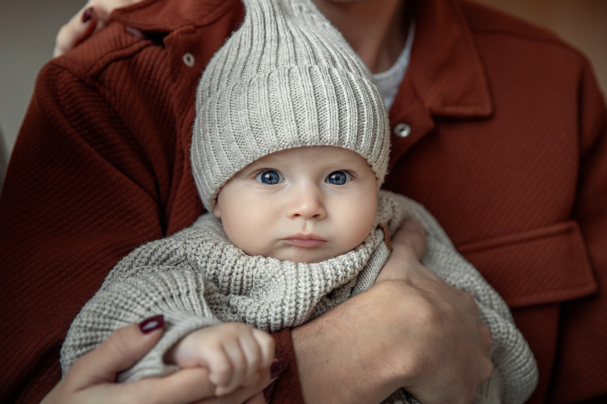 Новогоднее тепло семьи. Фотограф Самара Александр Солнечный