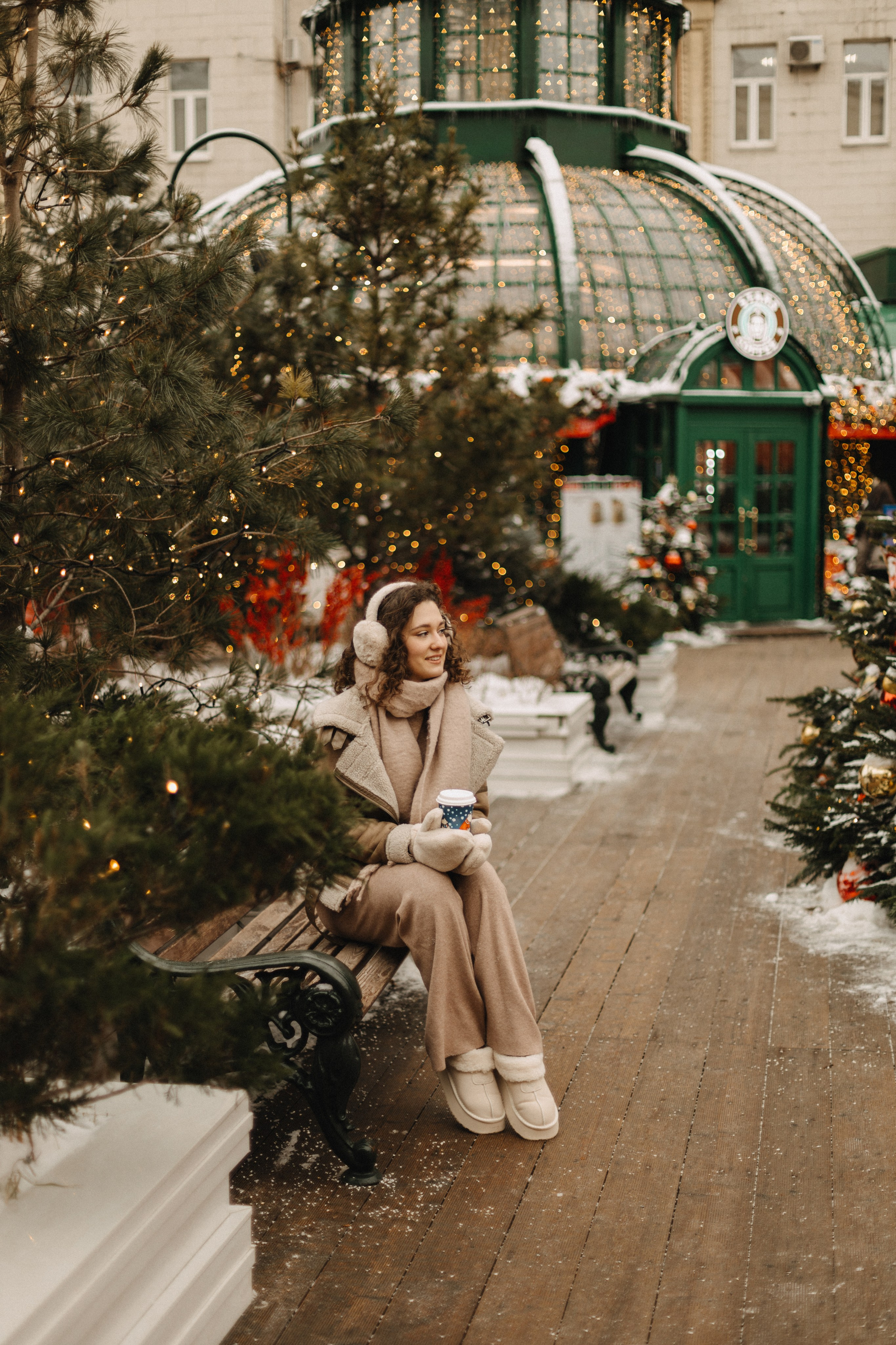 Новогодняя Мария. Фотограф Дарья Смирнова