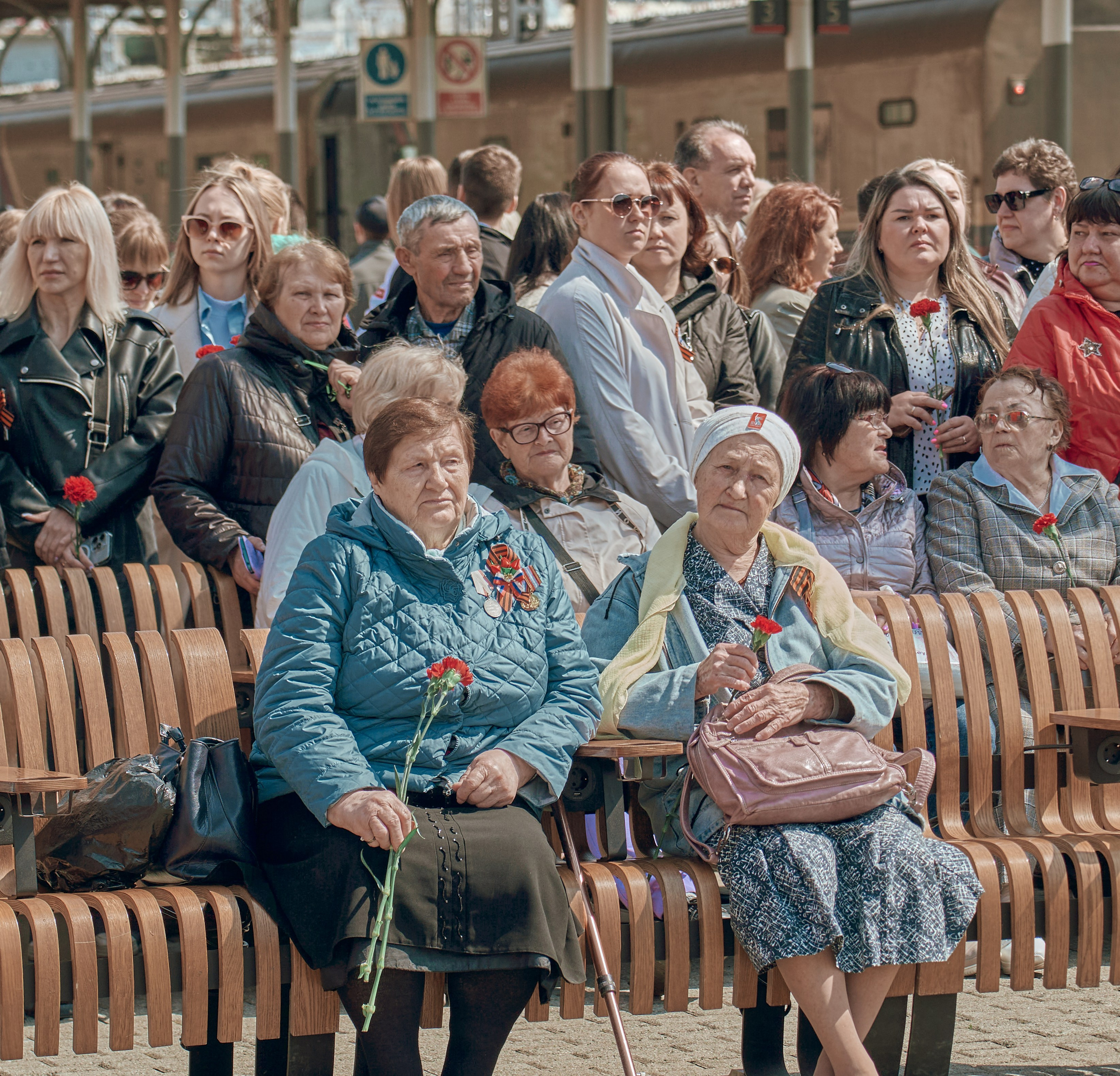 Поезд Победы!. Фотограф во Владивостоке