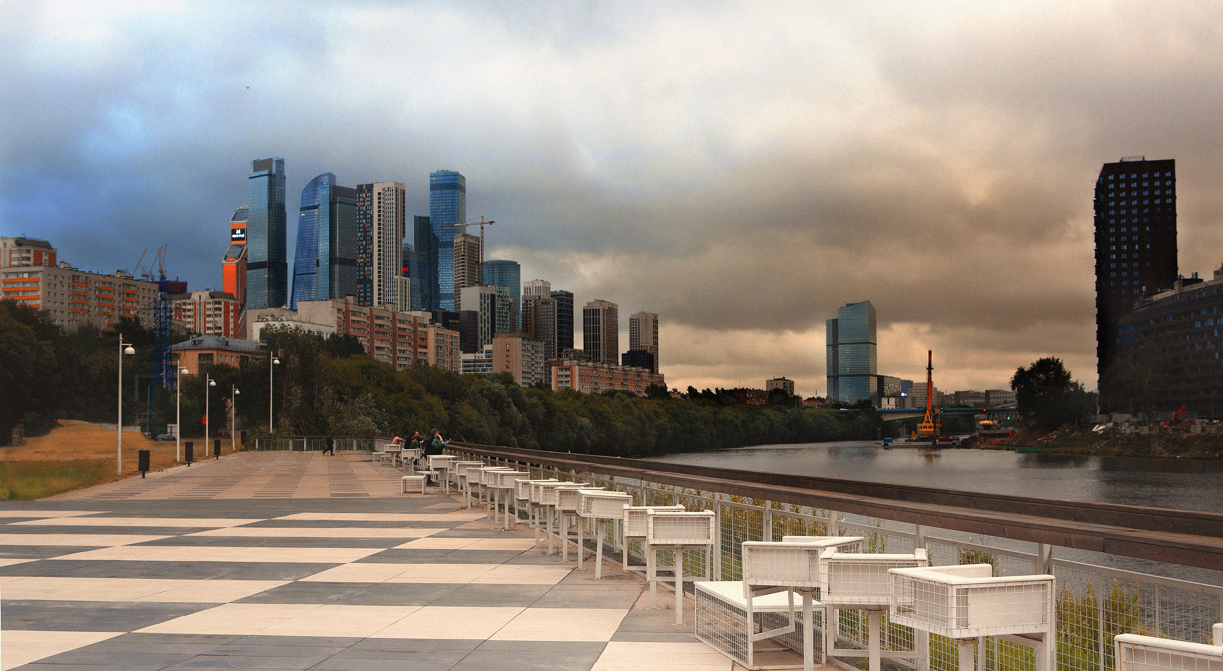 Cityscape (architecture). Reportage, architectural, fine art photographer Lena Melnikova in Moscow