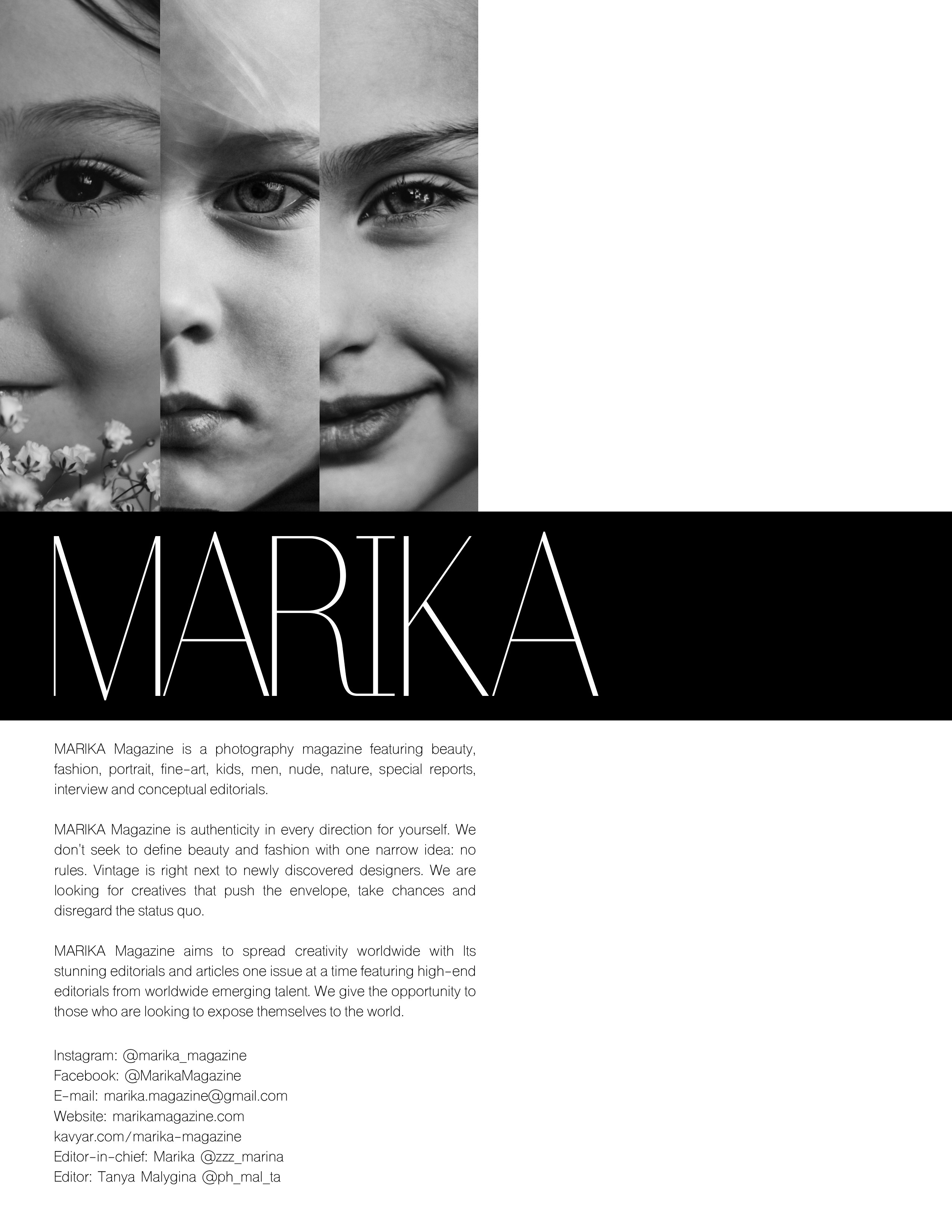 MARIKA. Репортажный, архитектурный, театральный и файн-арт фотограф Лена Мельникова в Москве