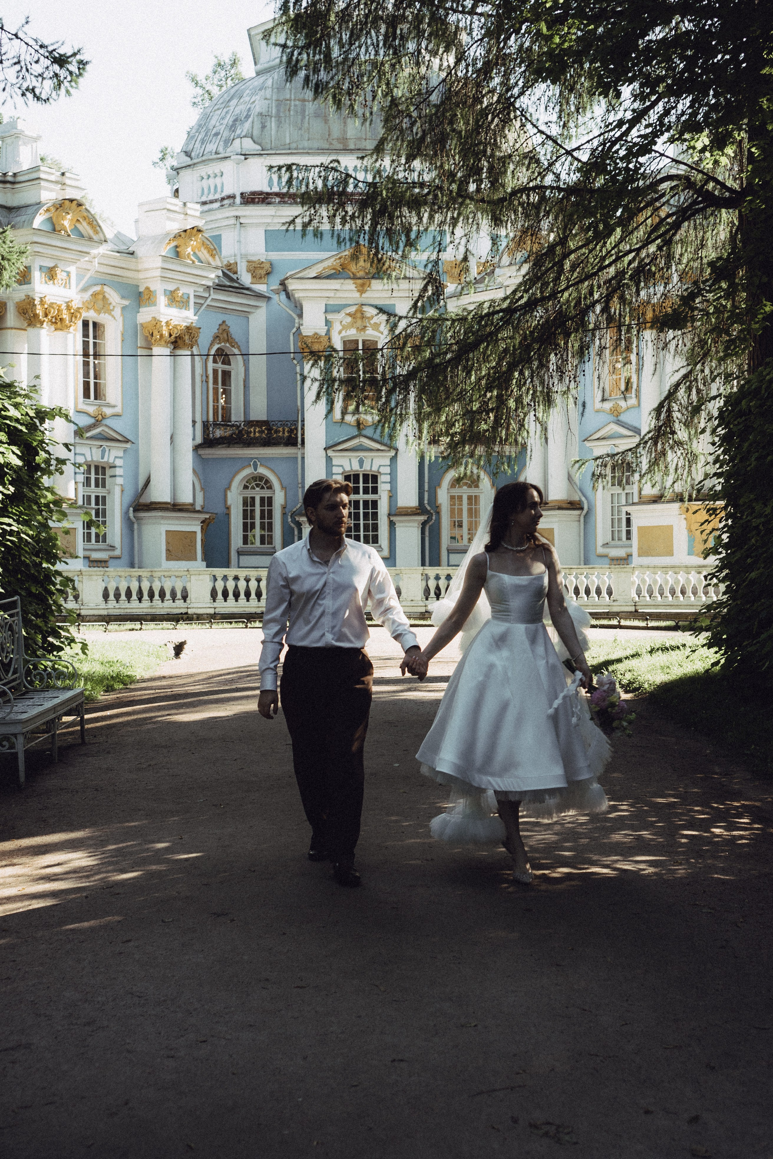 СВАДЕБНАЯ ФОТОСЕСИСИЯ В ГОРОДЕ ПУШКИН. Профессиональный фотограф, Санкт-Петербург — Виктория Богомолова