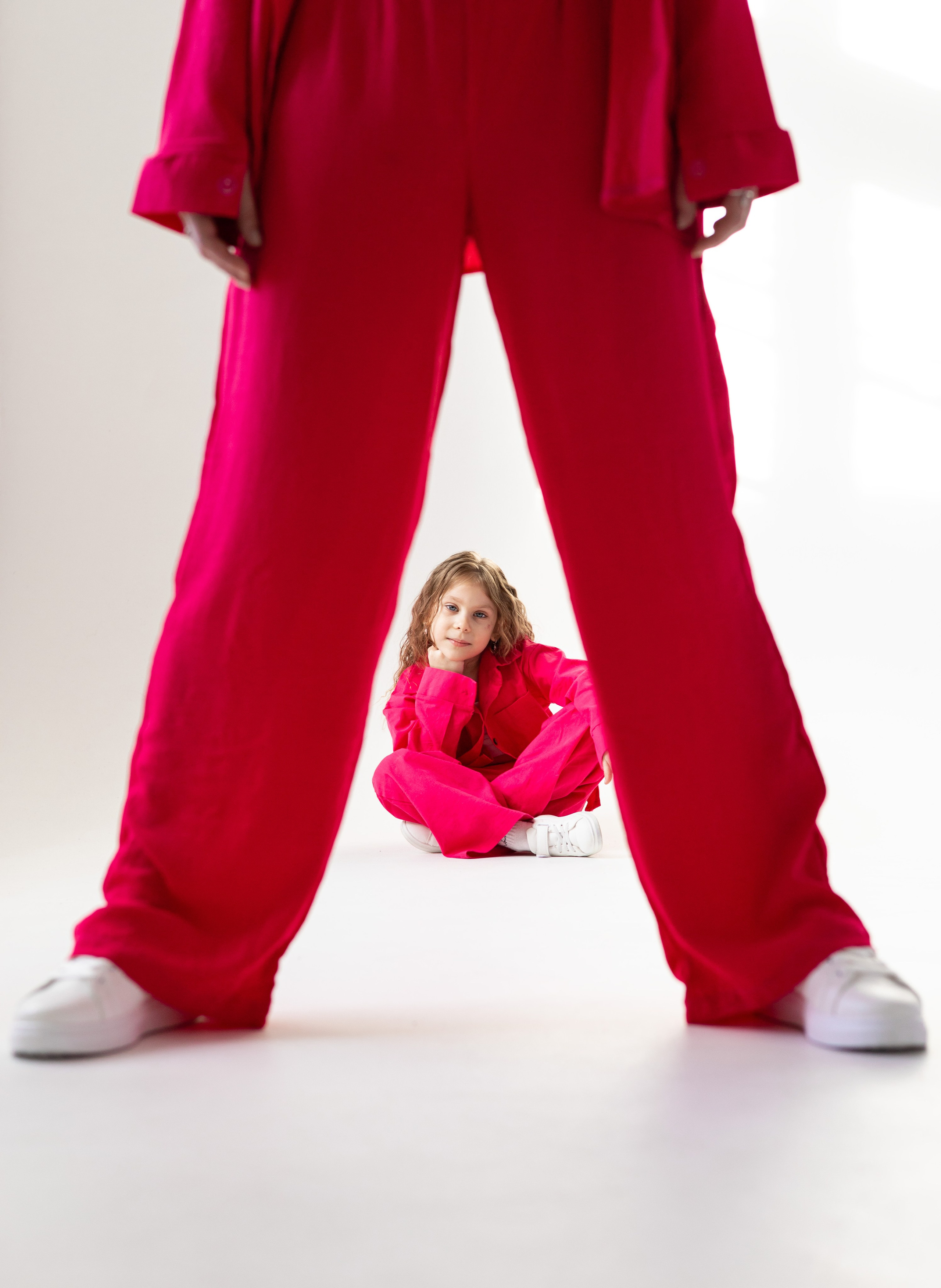 Елизавета и Василиса. Фотосессия в студии «Color Mood». Портретный фотограф Панферова Регина г. Санкт-Петербург, г. Казань