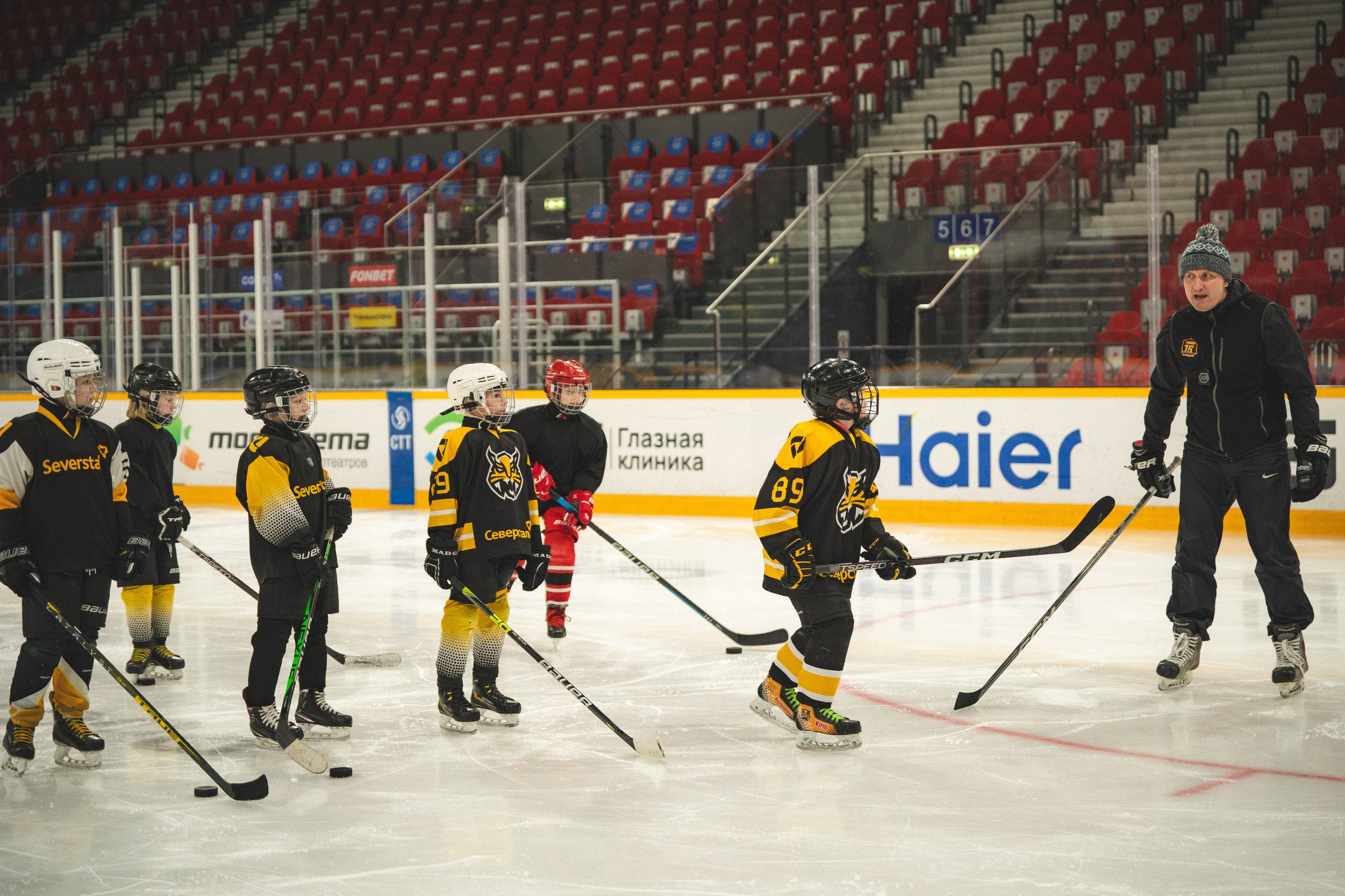 ХК Северсталь (младшая группа). Череповец. Zekons. Фото, видео, нейросети