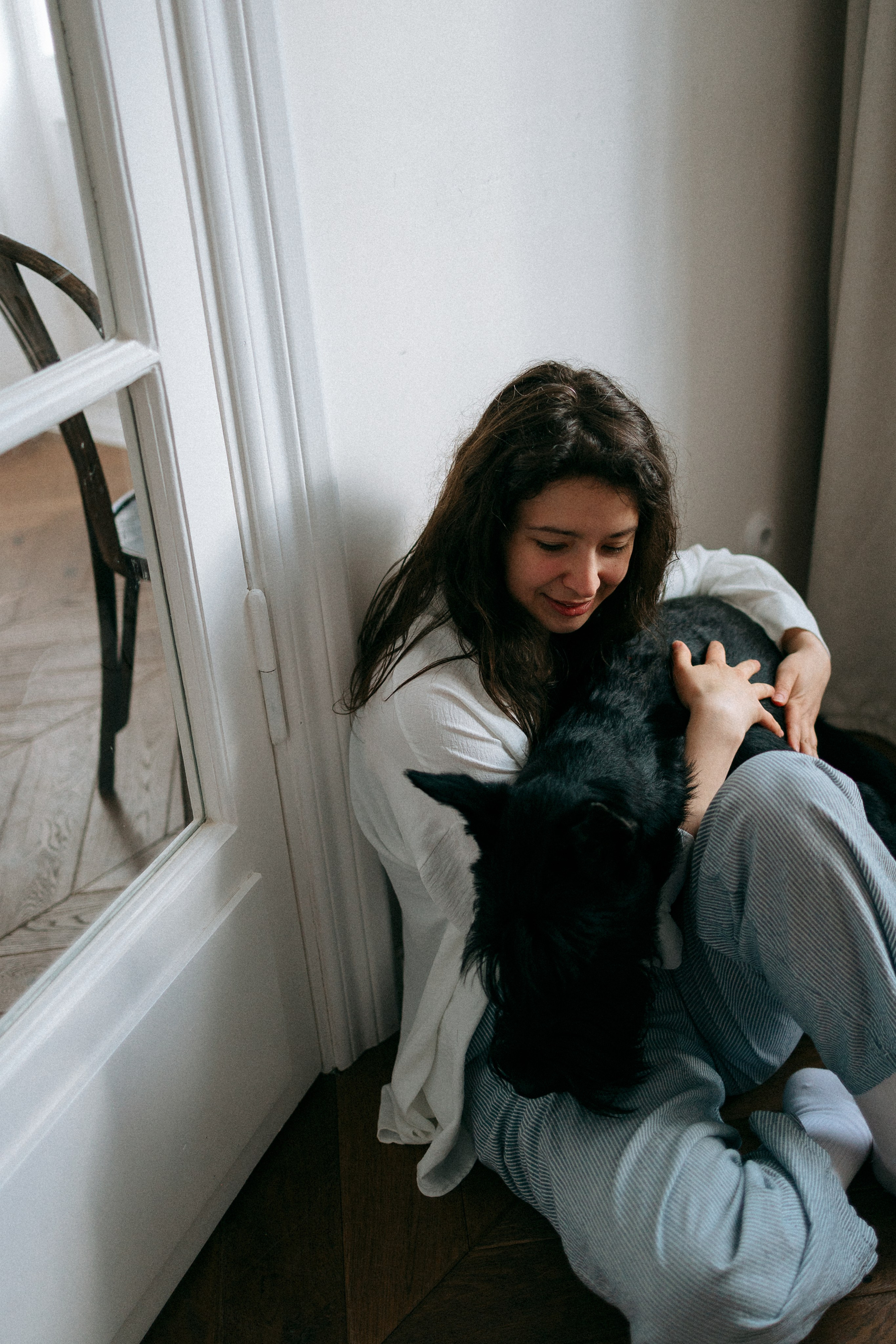 Умбра и Даша. Фотограф анималист Анастасия Пикей