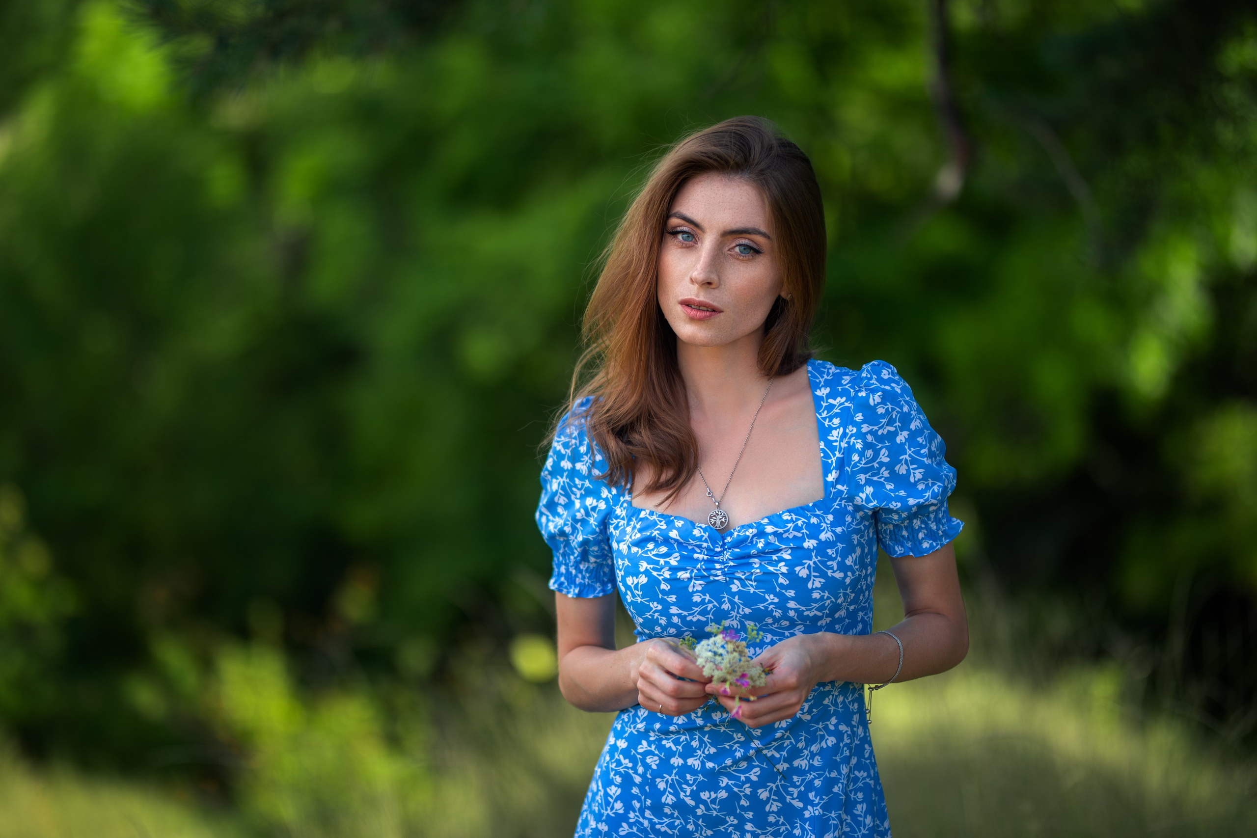 Фотосет на природе с Надеждой в формате для «себя»