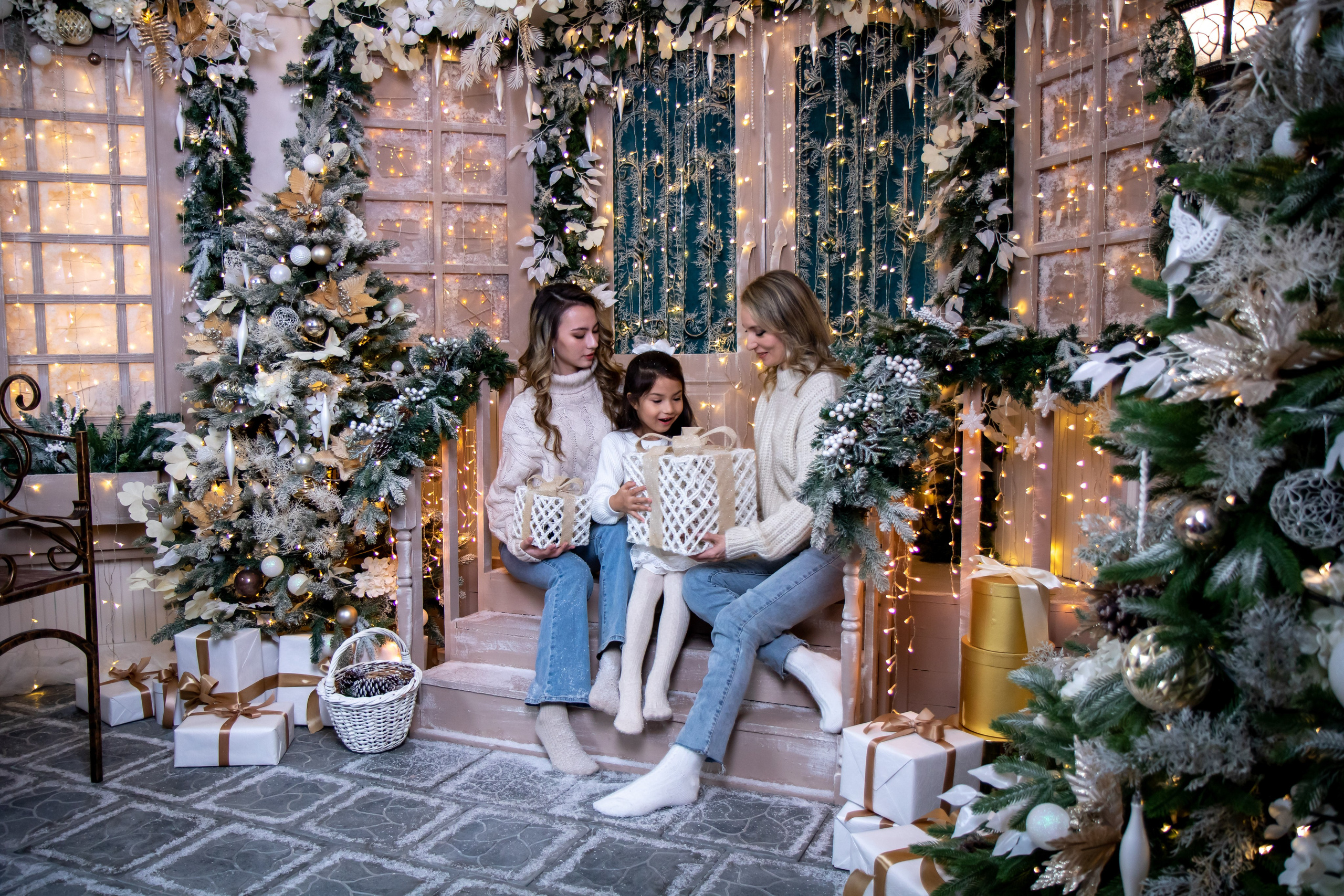 Новогодняя фотосессия в К2. Семейный и детский фотограф в Хабаровске Алевтина Проскурякова