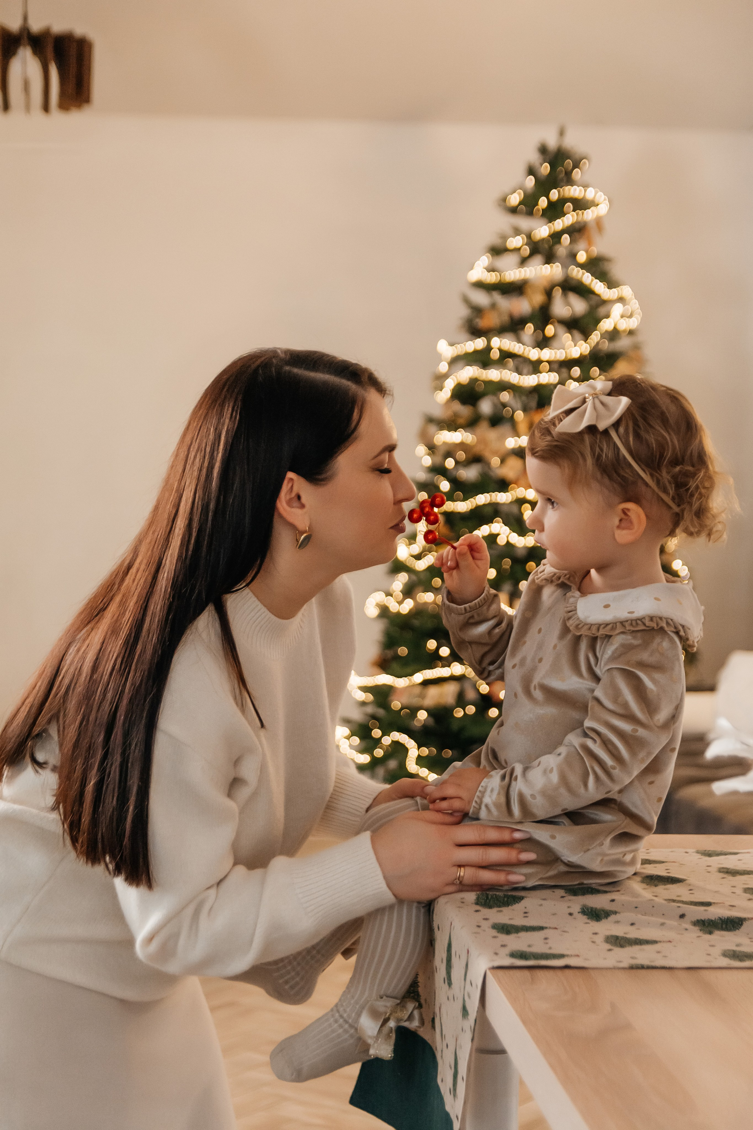 Семейная новогодняя фотосессия Татьяны. Семейный и детский фотограф Кущ Наташа