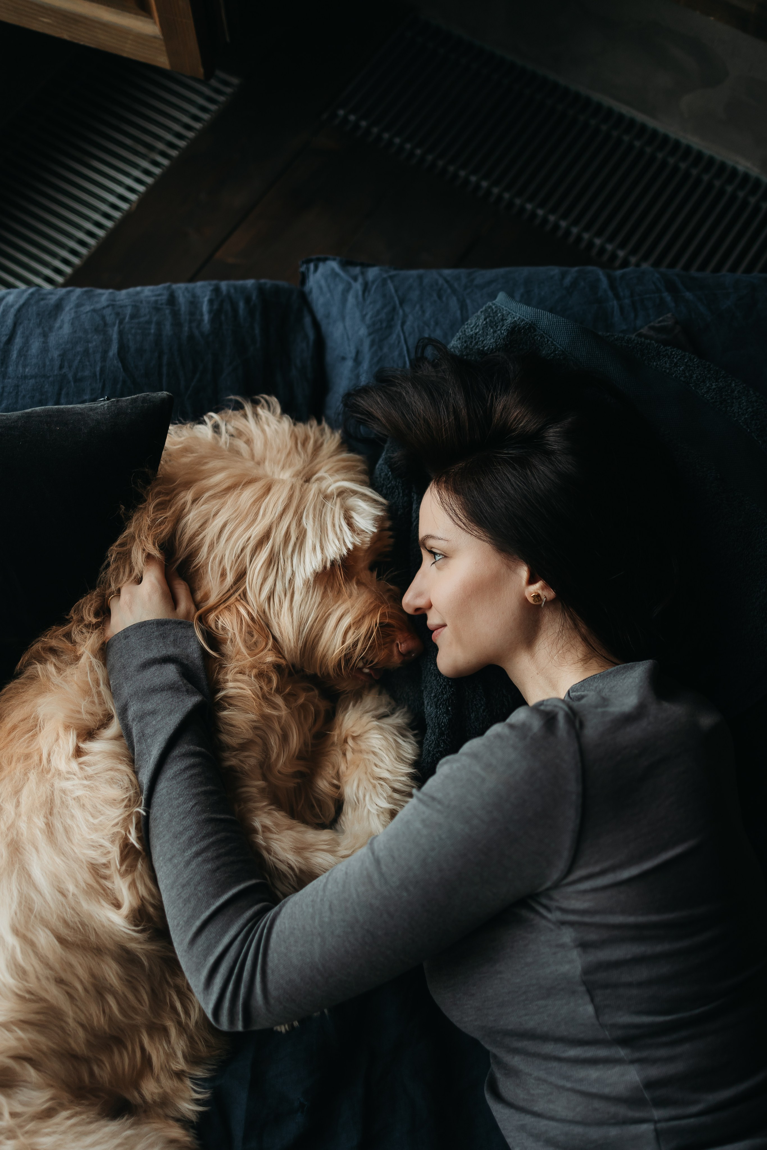 Алина и Фиби. Фотограф-анималист в Санкт-Петербурге Алина Яхонт