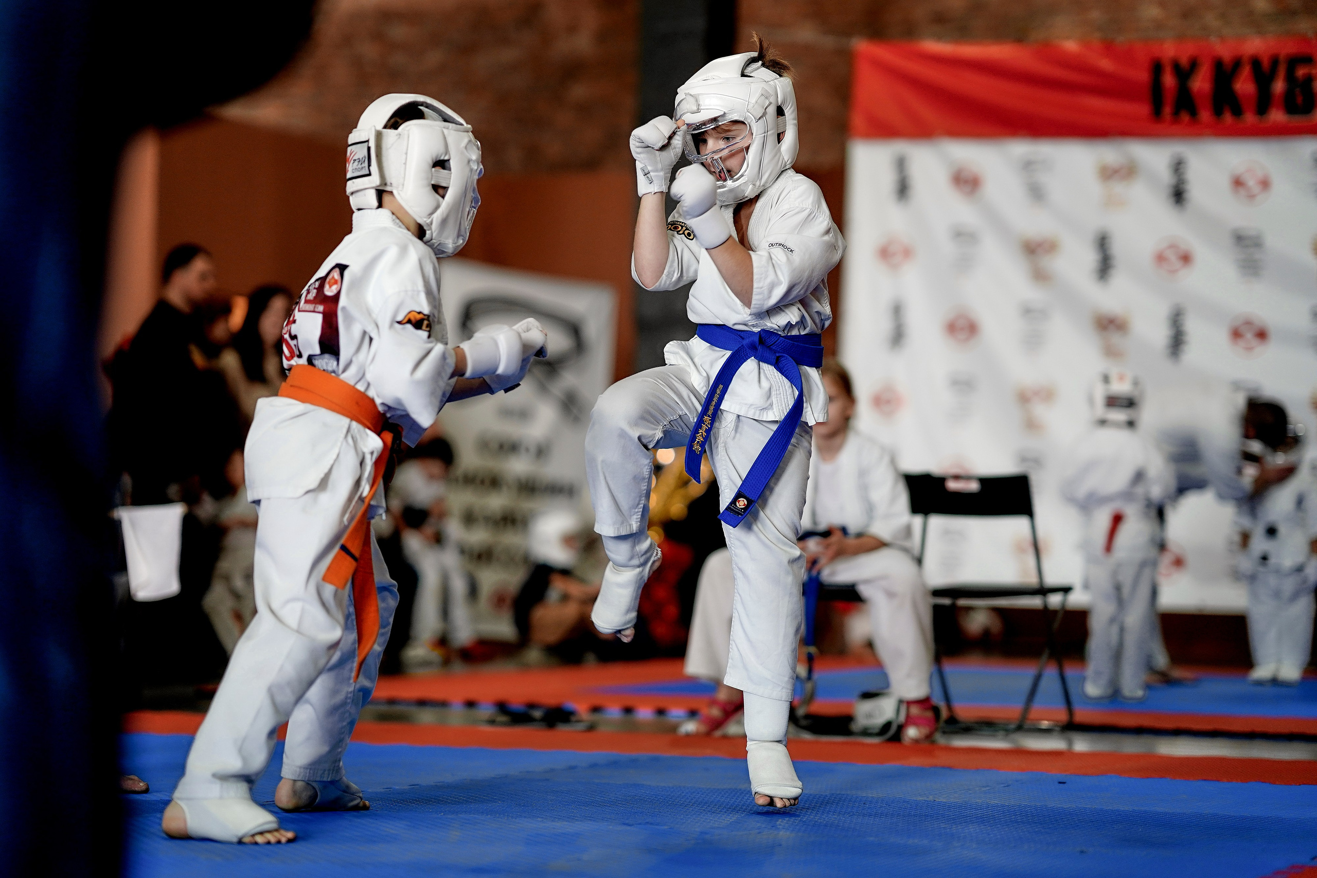 Репортаж детских соревнований киокушин каратэ. Репортажный фотограф Ирина Курманаева