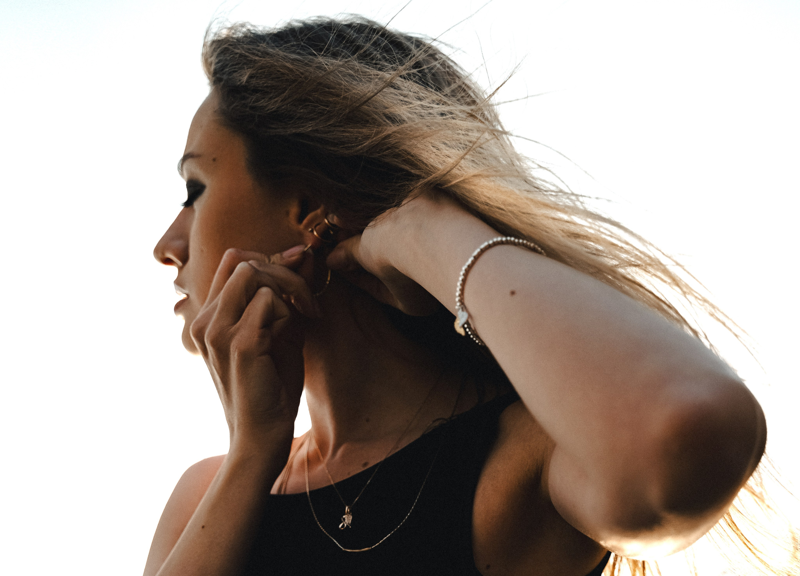 Динара SOLO b e a c h. Контент фотограф в Москве Кулич Настя