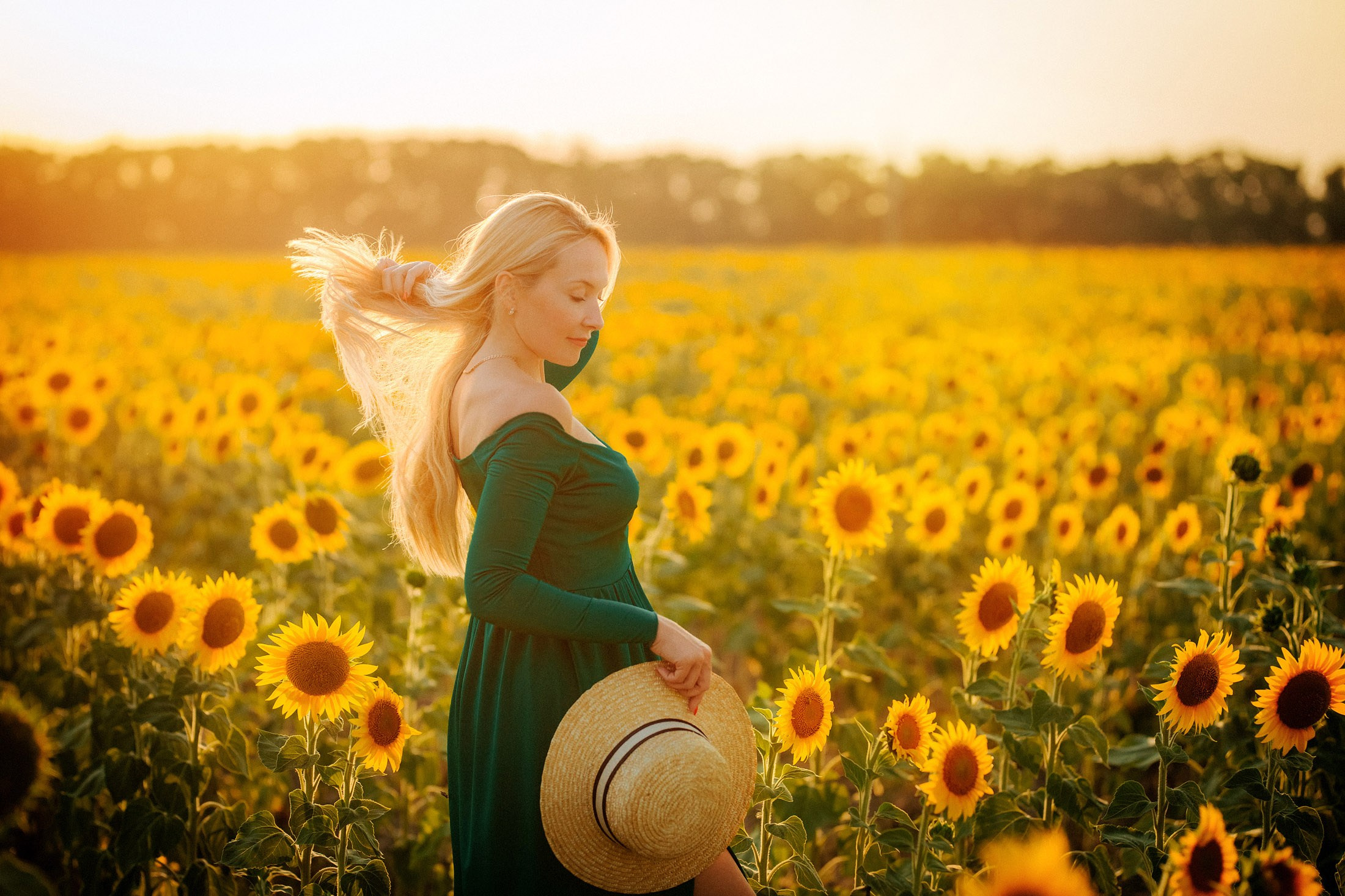 Подсолнухи!. Семейный, детский, свадебный, фотограф в городе Анапа