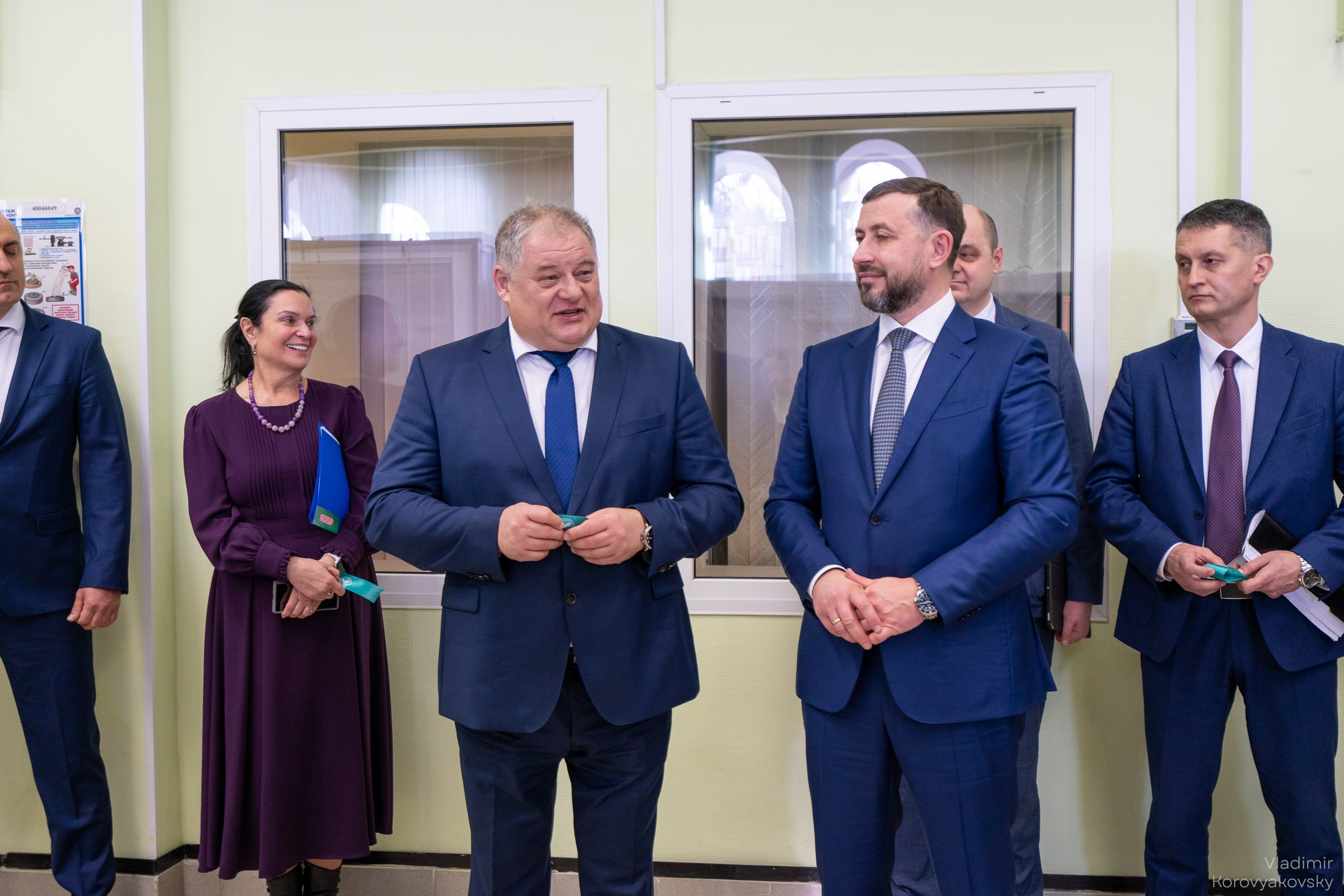 Открытие лабораторий. Фотограф Владимир Коровяковский