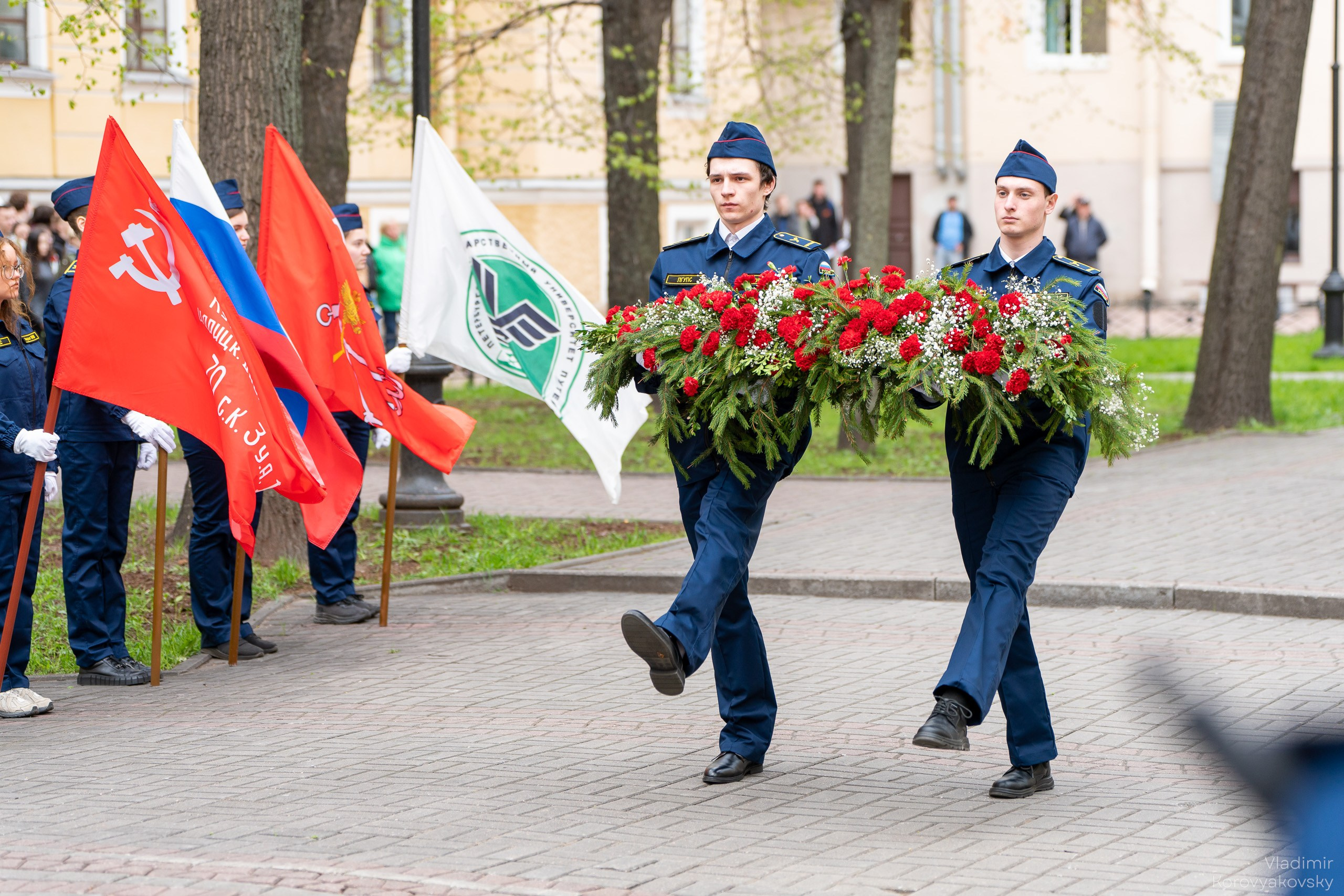 Мероприятия ко Дню Победы. Фотограф Владимир Коровяковский