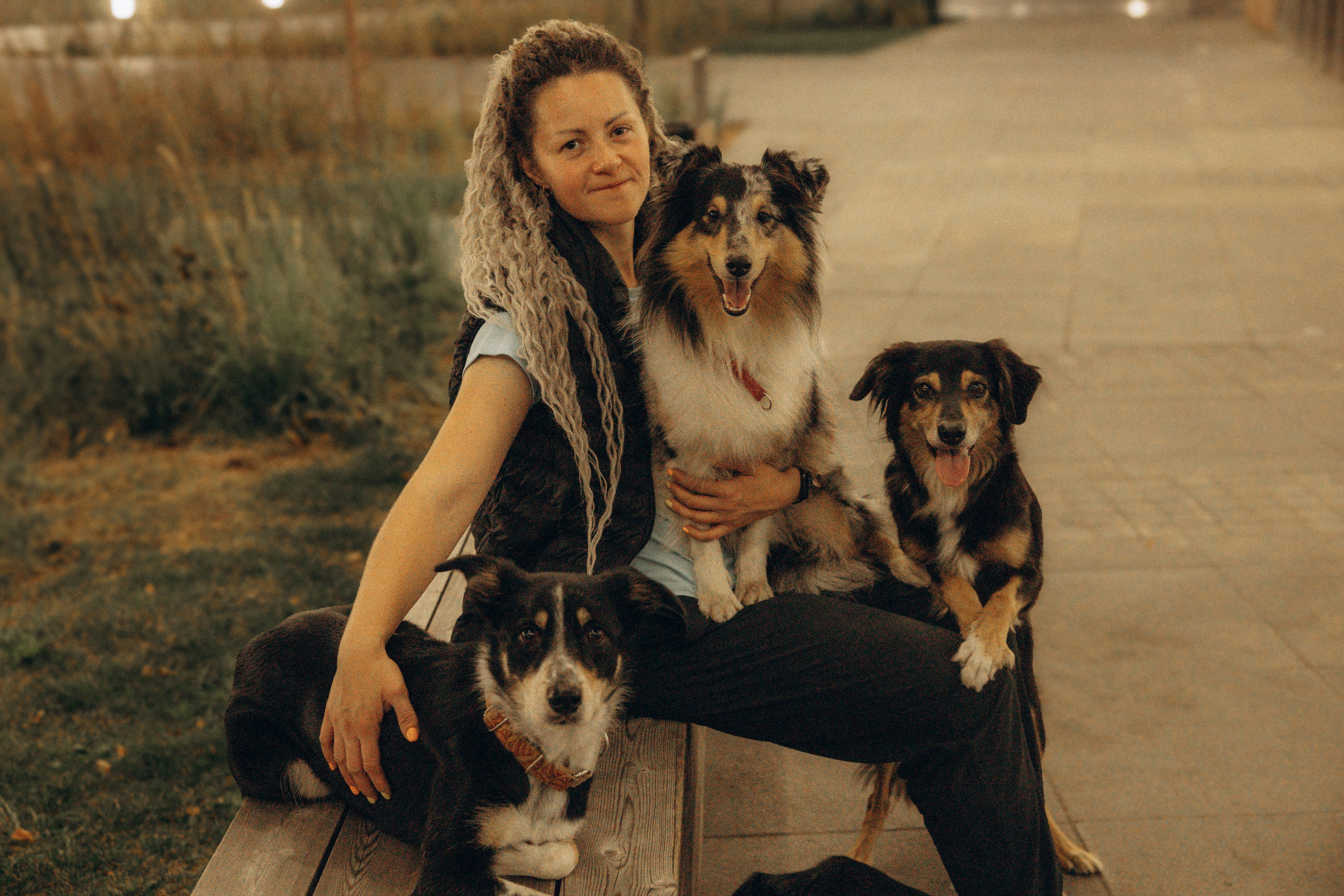 Алла и ее компания. Фотограф анималист в Казани Алина Сулейманова. Фотограф животных