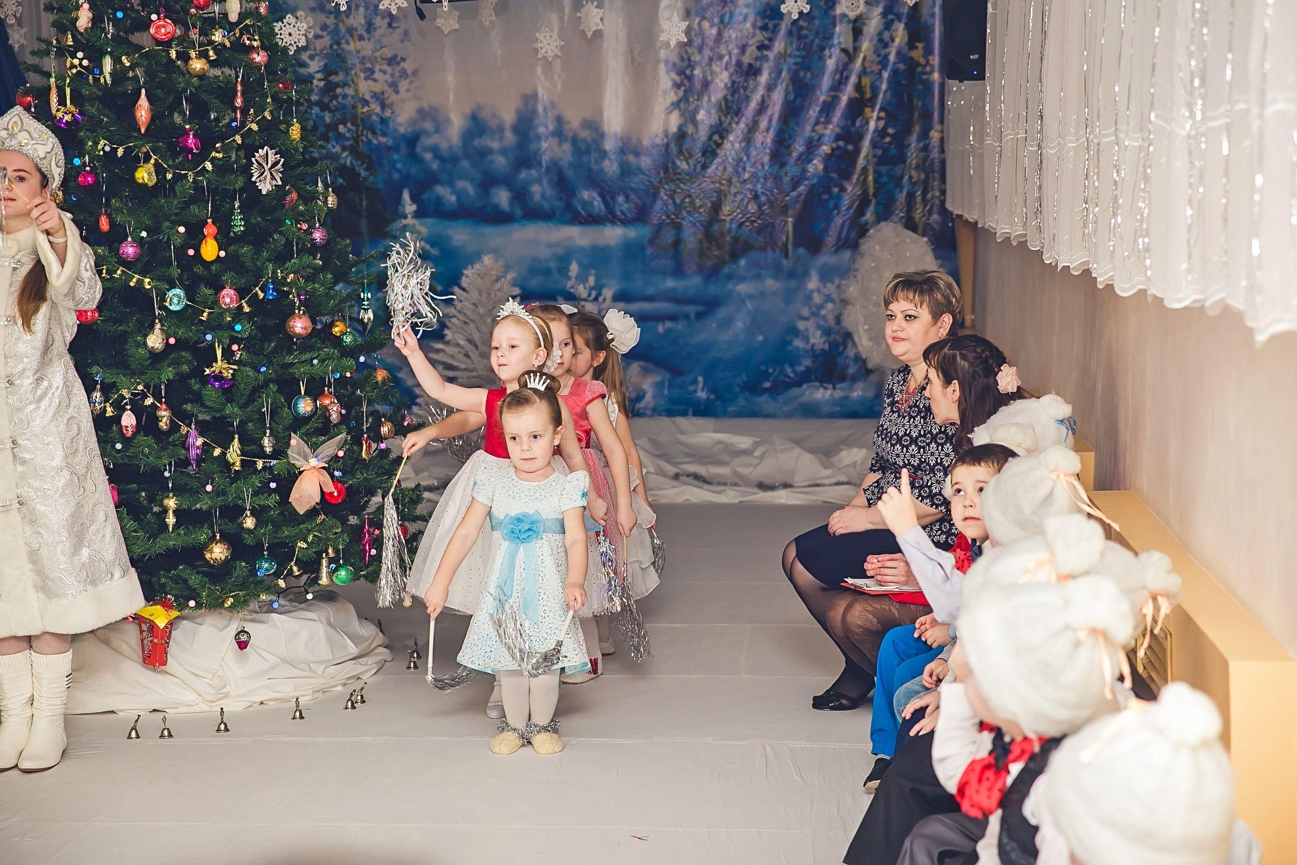 Новый год в саду. Семейный и детский фотограф в Нижнем Новгороде