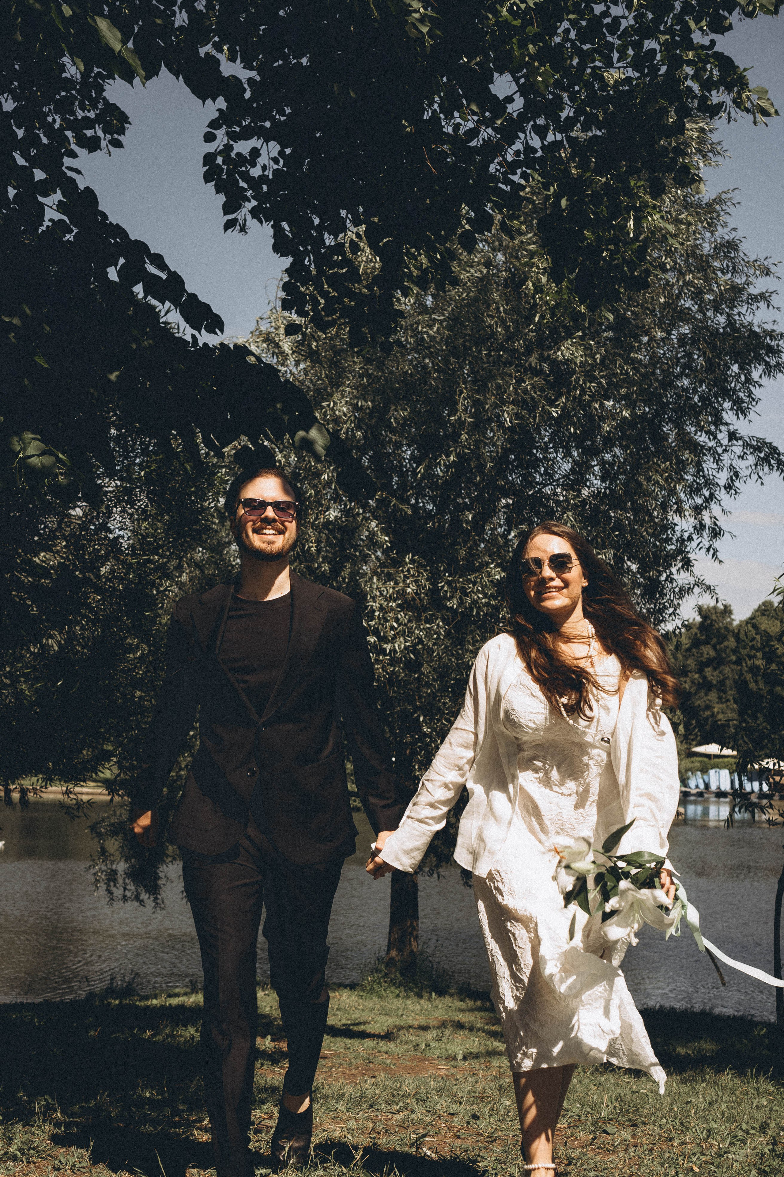 СВАДЕБНАЯ СЬЕМКА В ПАРКЕ ПОБЕДЫ И ПРОГУЛКА ПО МОСКОВСКОМУ ПРОСПЕКТУ. Профессиональный фотограф, Санкт-Петербург — Виктория Богомолова