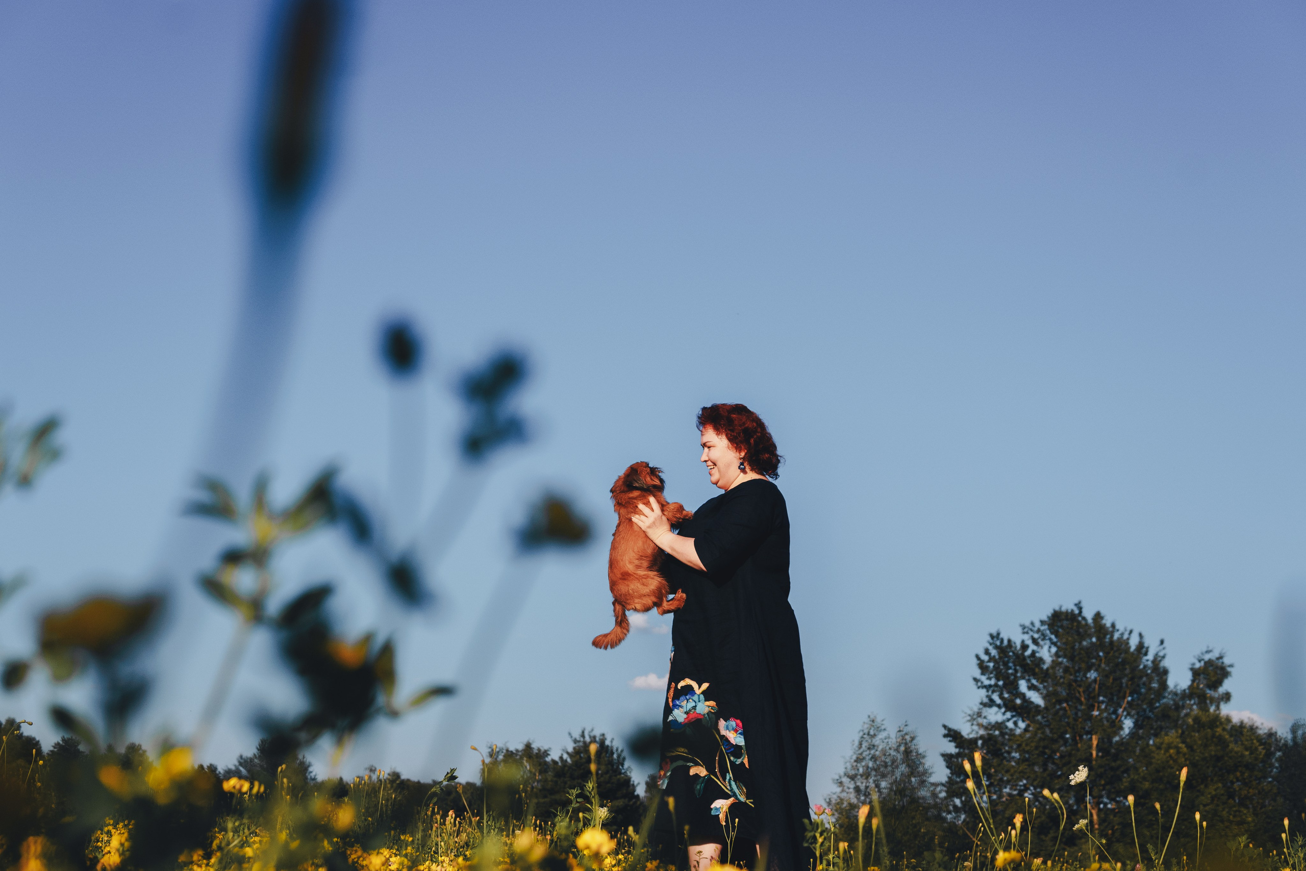 Катя и Яшма. Фотограф-анималист Ксения Воробьева, Москва