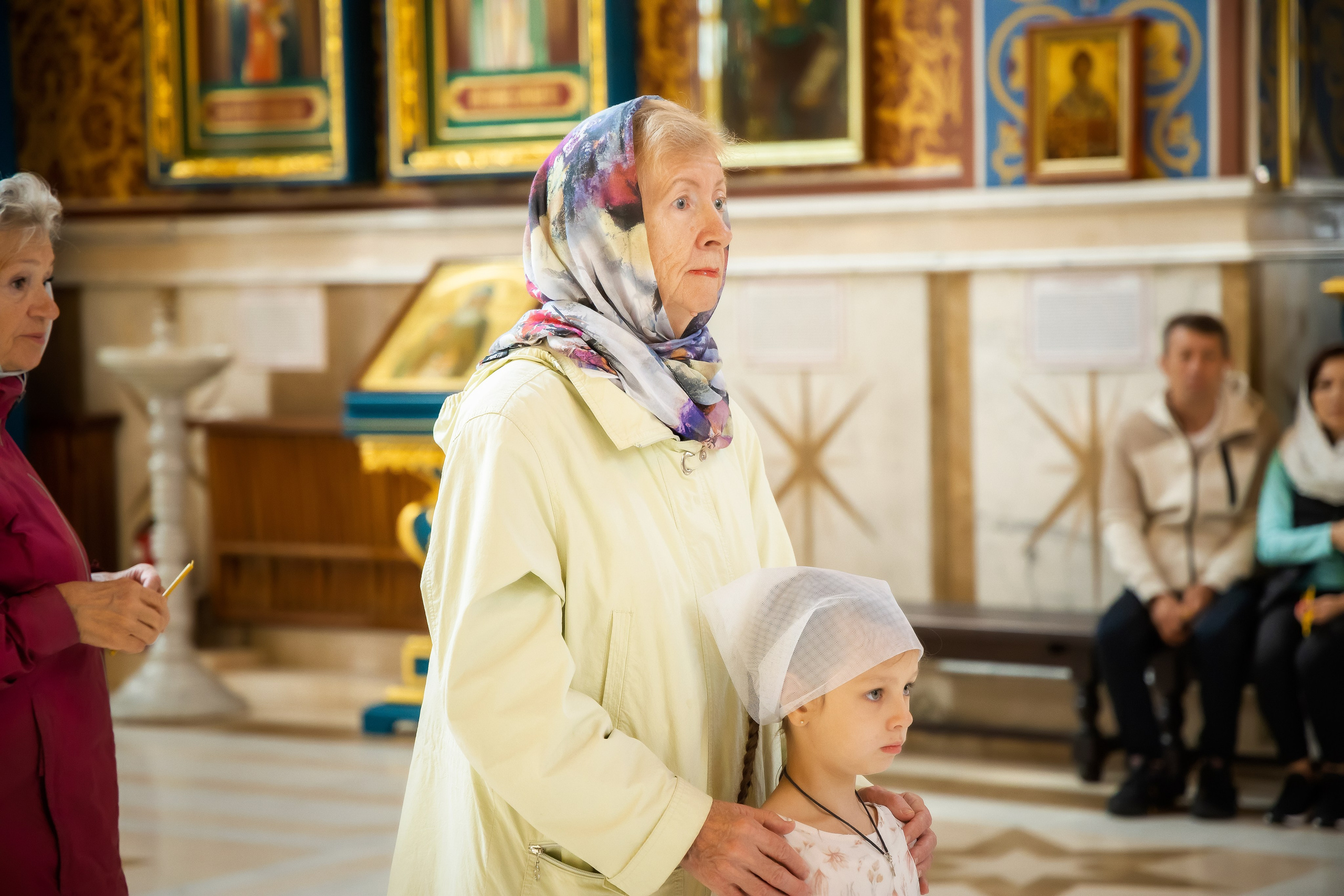 В Храме. Семейный и Свадебный фотограф в Астане Александр Астапов