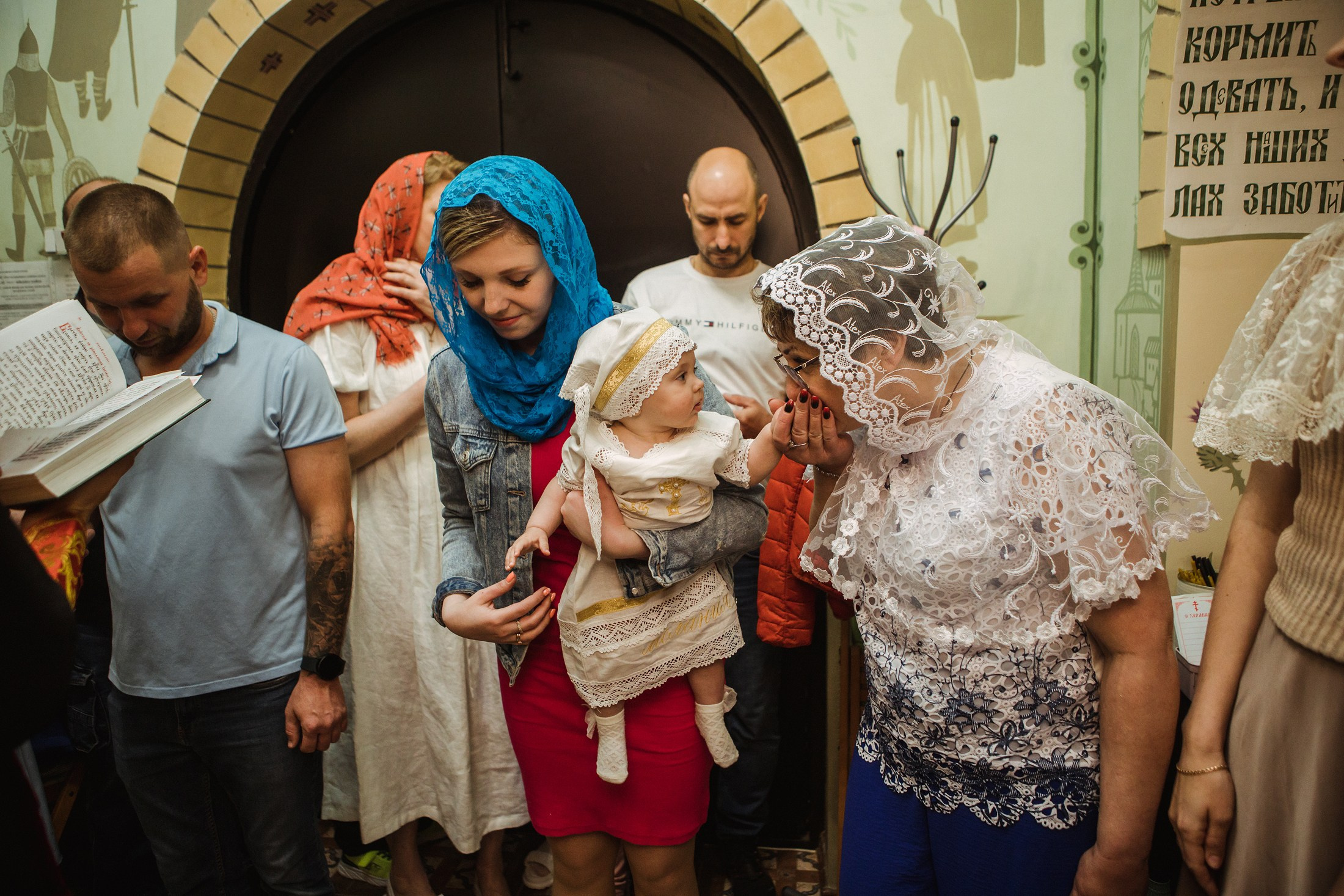 Храм Преподобного-Сергия-Радонежского. Крещение Мелании. Фотографы в городе Волгограде — Людмила Агеева и Алексей Околелов