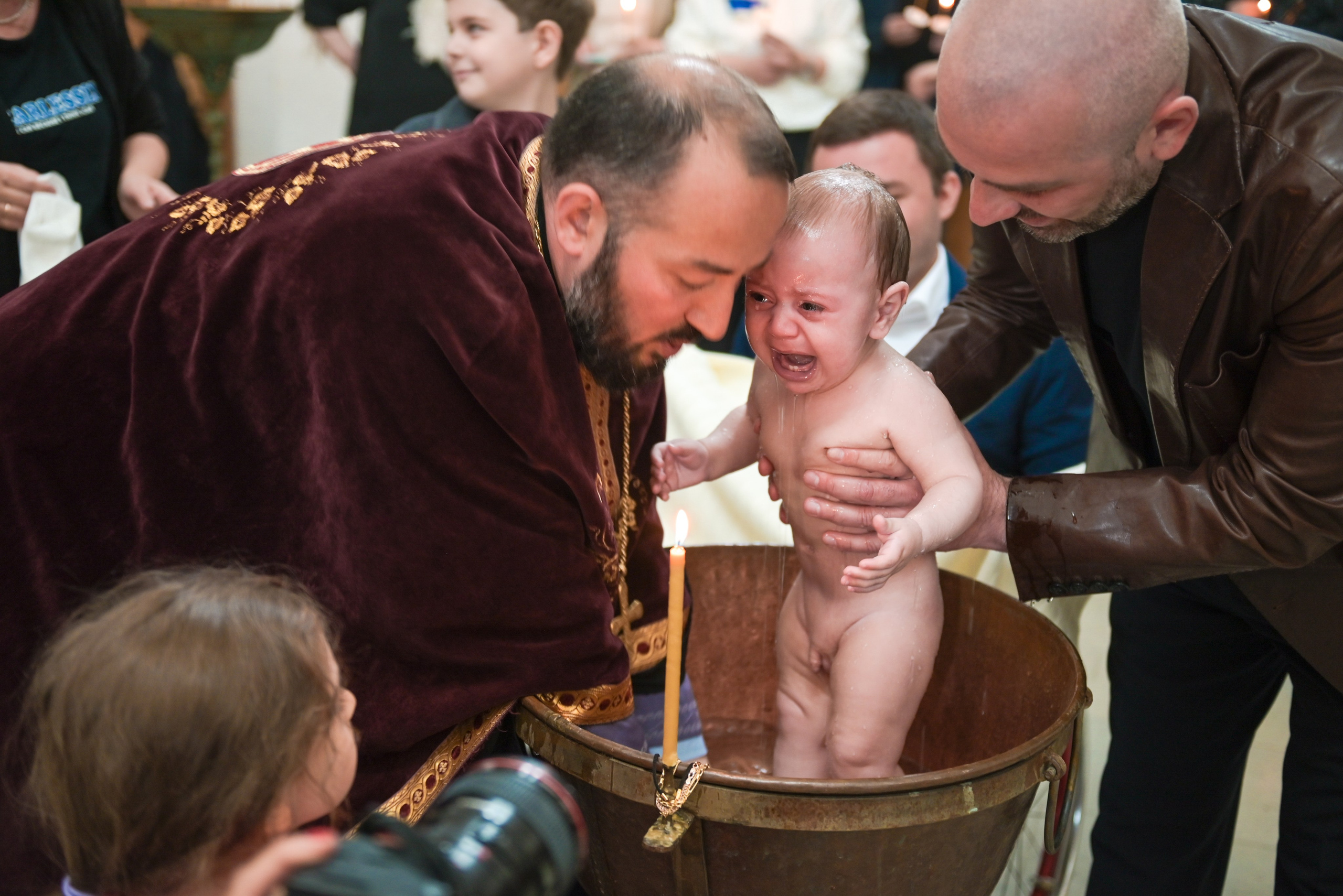 Christening Niko. Фотограф Лика Гомиашвили Тбилиси Грузия