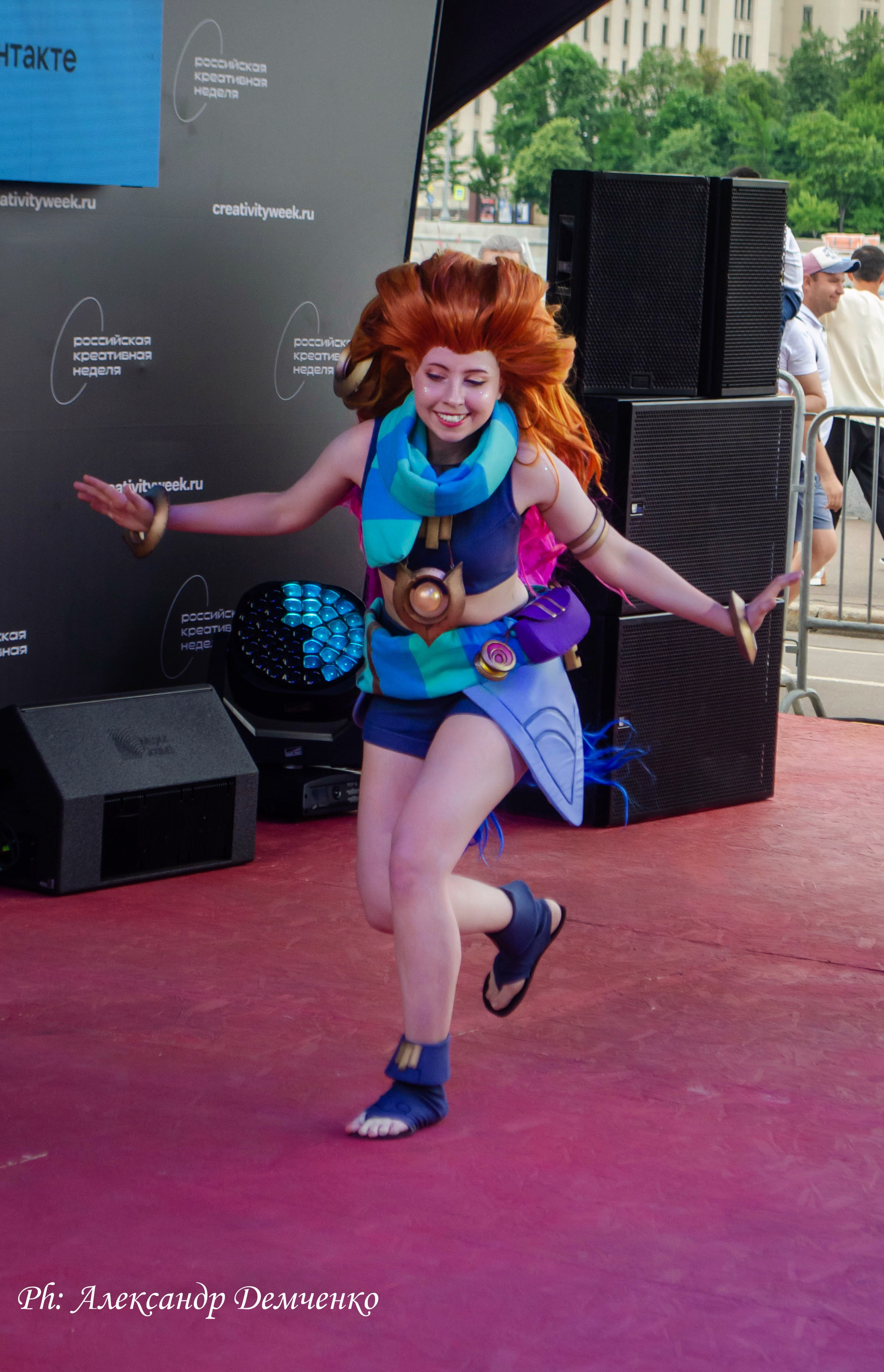 Фотосессия сцены в Москве на разных репортажных мероприятий