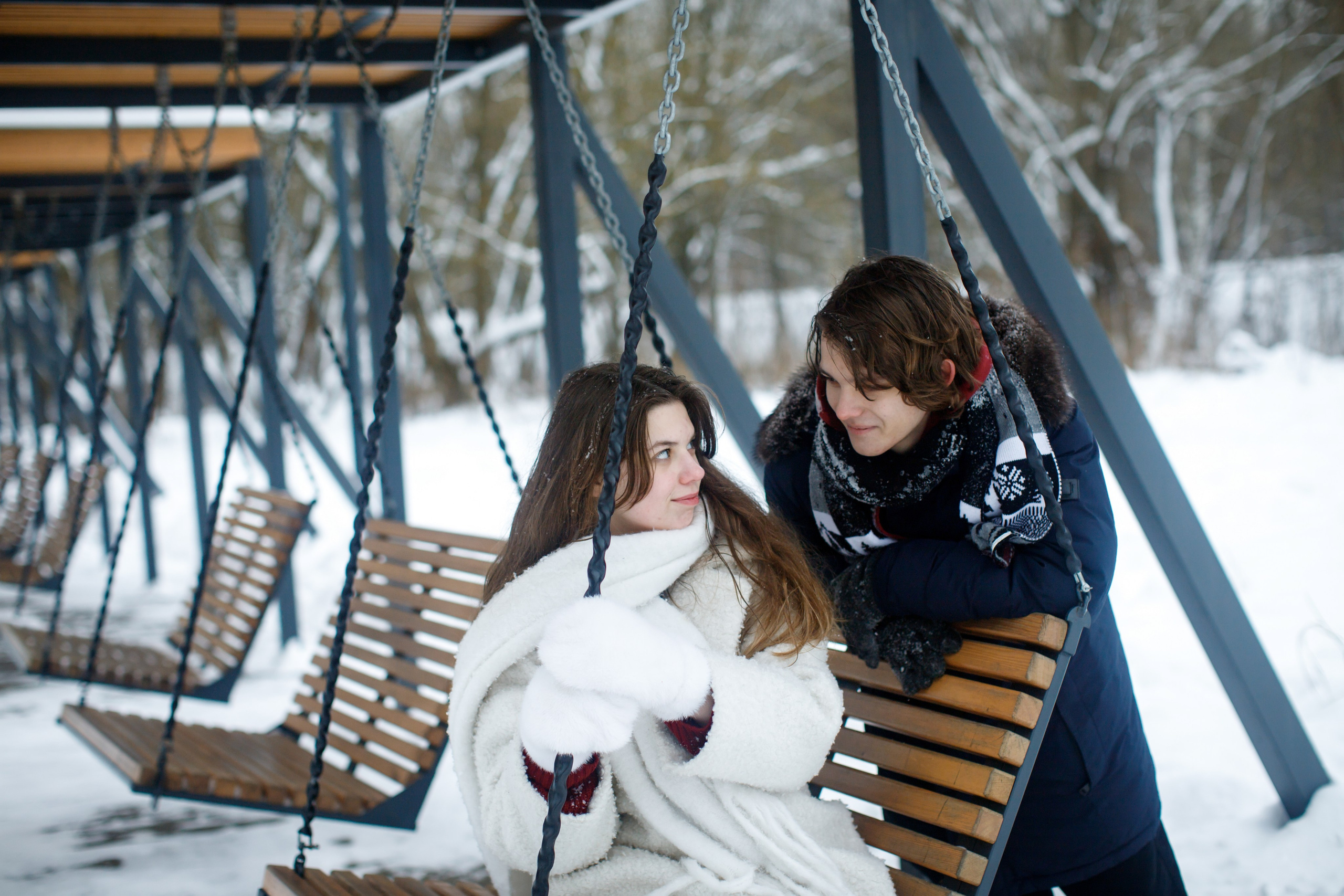 Морозная сказка. Детский и семейный фотограф Мария Киселёва. Москва