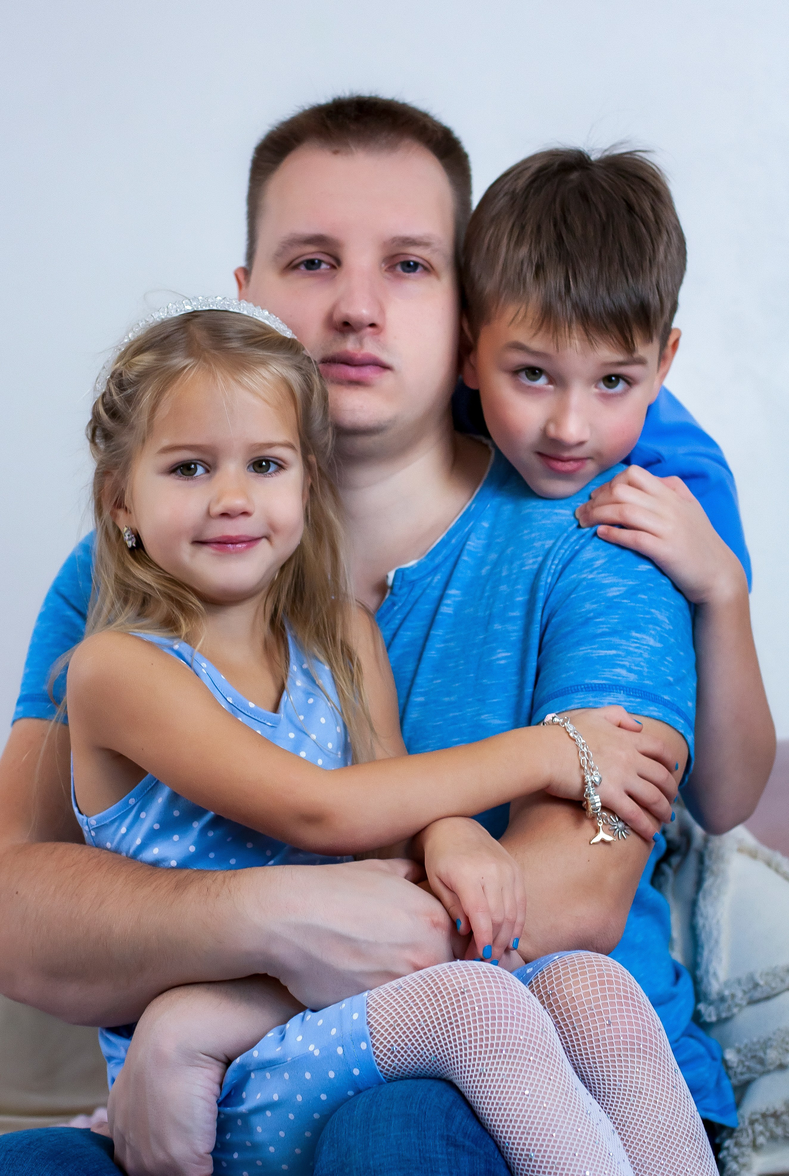 Семейная фотосессия Екатерины, Дмитрия, Ивана, Анны и Марии. Фотограф Люся Воробьева