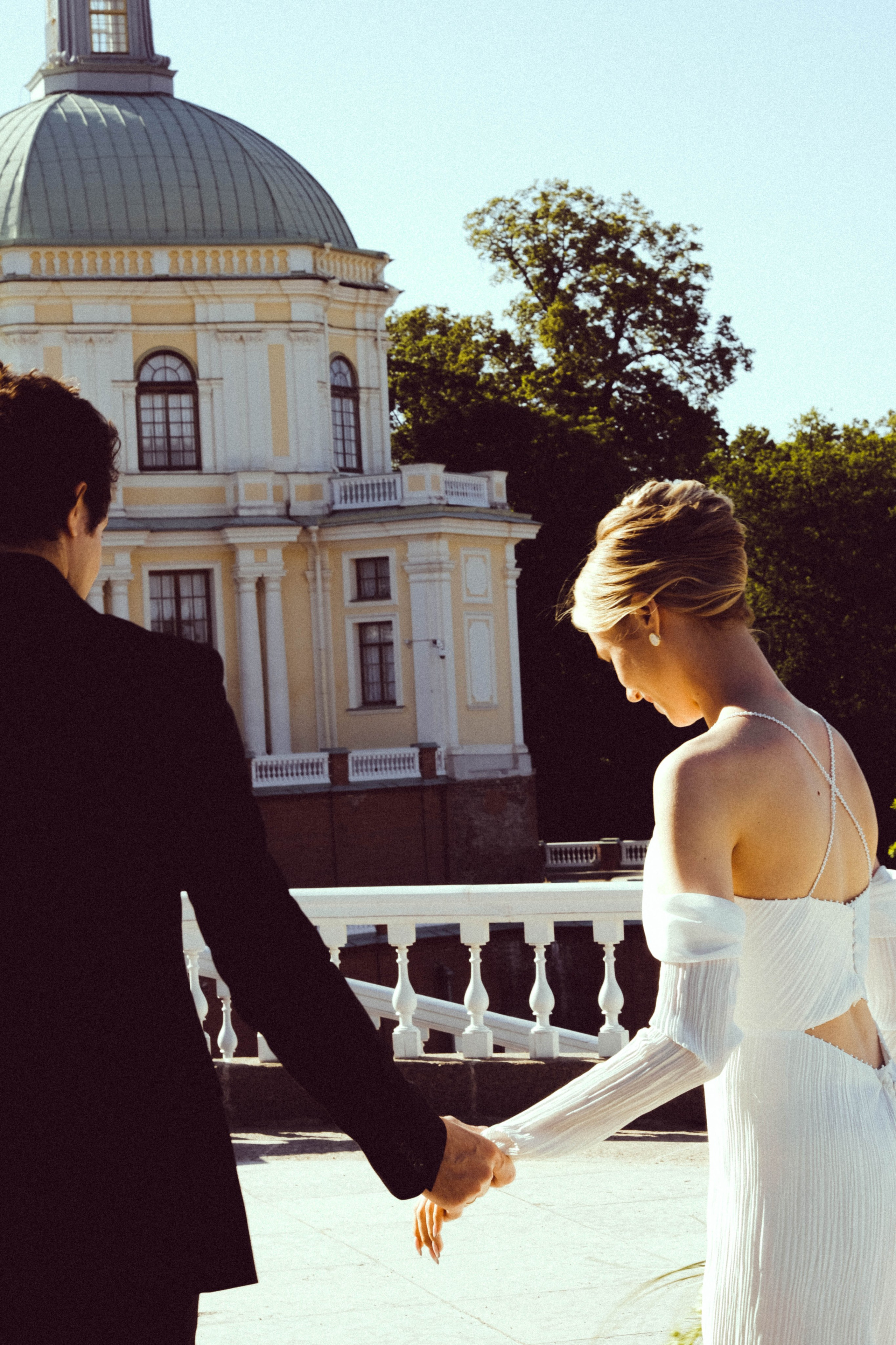 СВАДЕБНАЯ СЬЕМКА В ПАРКЕ ОРАНИЕНБАУМ. Профессиональный фотограф, Санкт-Петербург — Виктория Богомолова