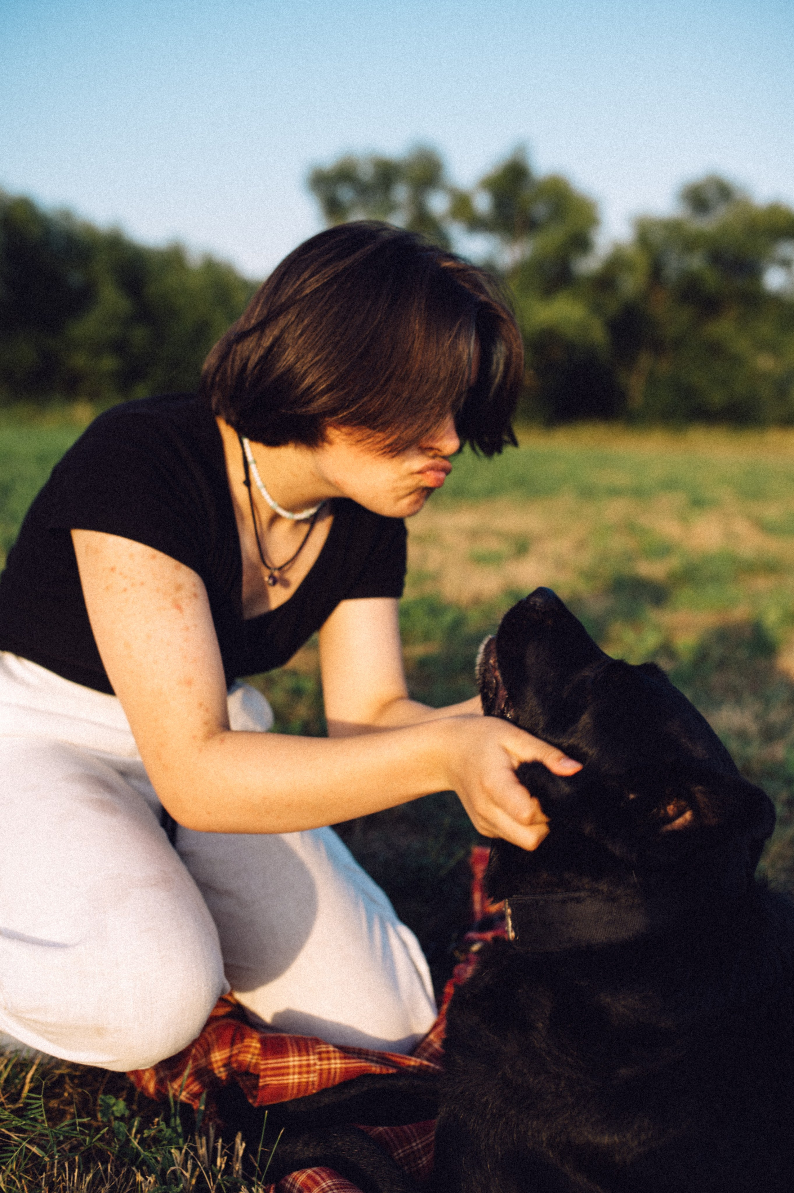 Злата и её верный друг Сэм🐶. Лайфстайл фотограф в Москве Серебрянская Фаина