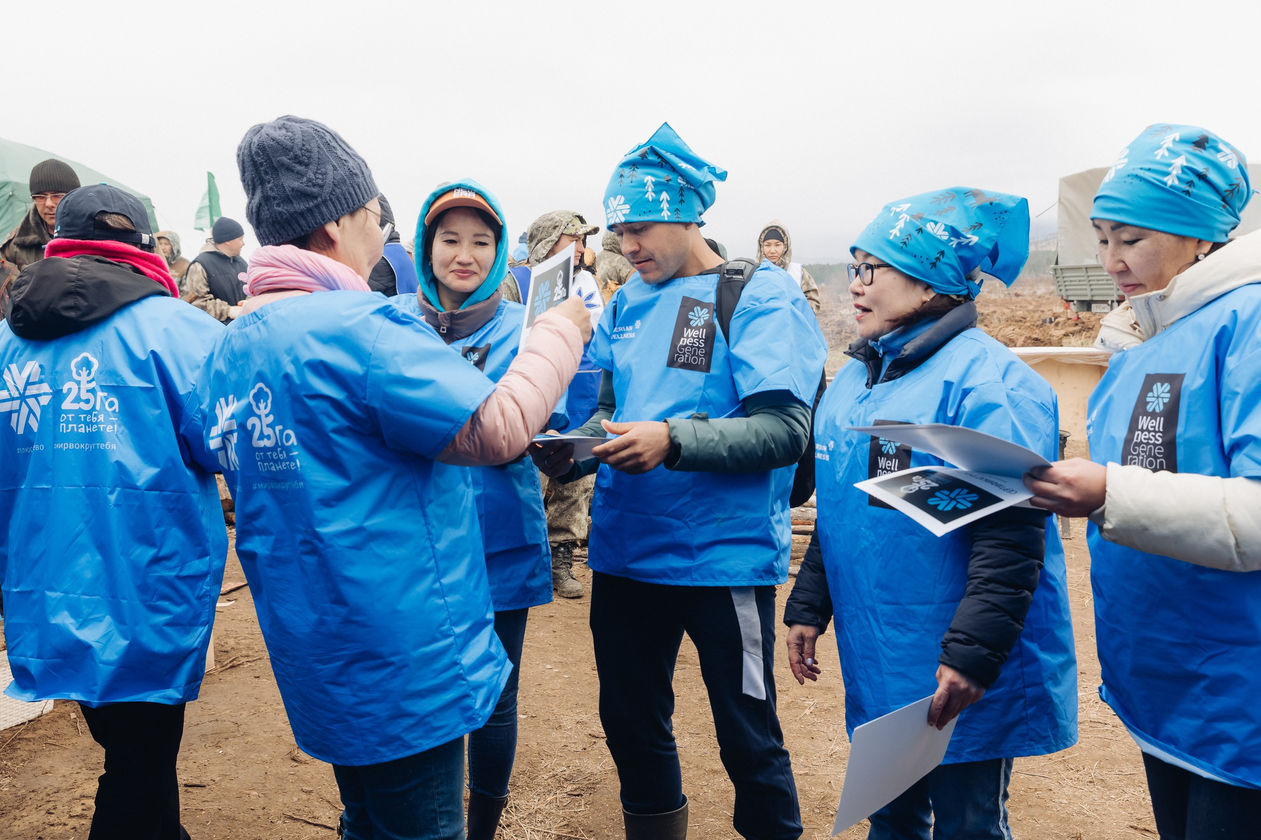 Siberian wellness. Ежегодная акция по посадке деревьев. Свадебный и семейный фотограф в Улан-Удэ