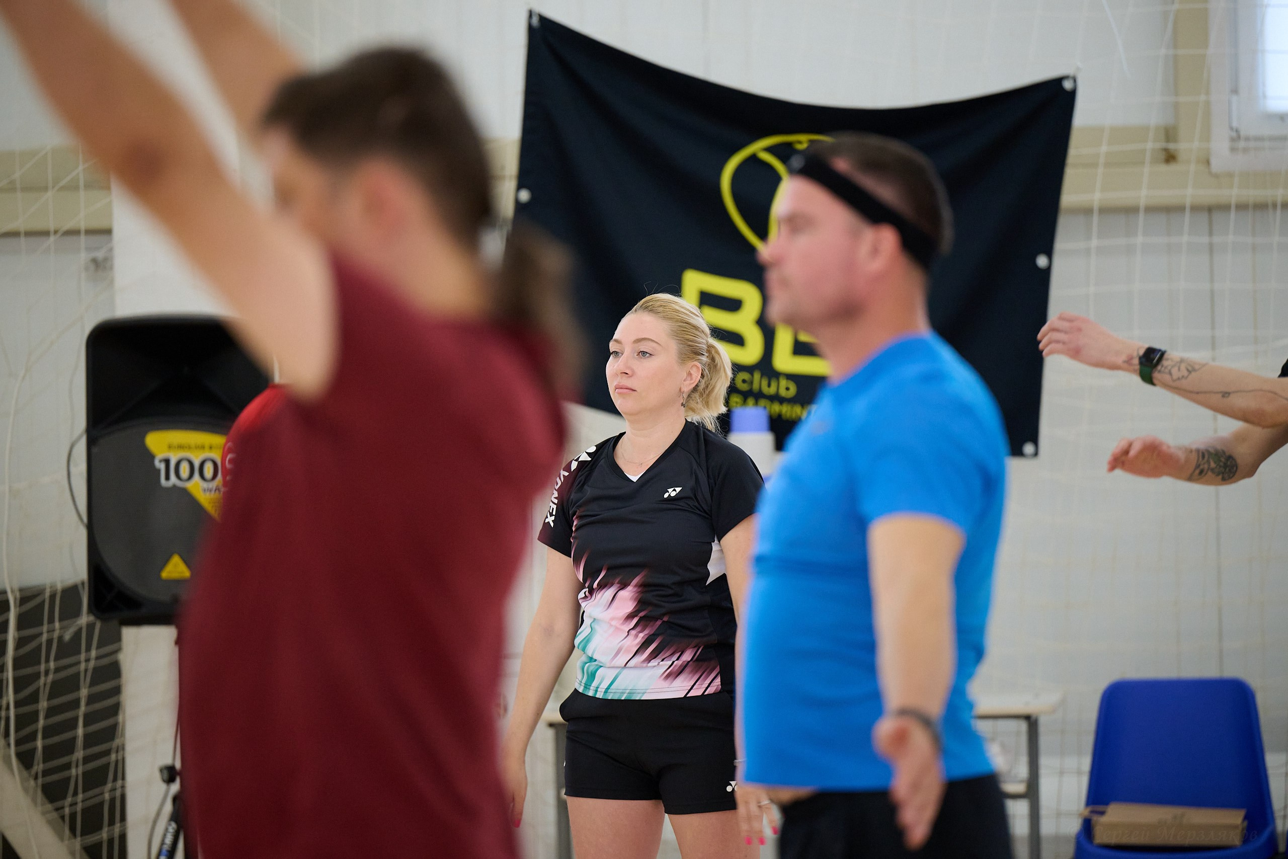 Бадминтон. Мастер-класс Любови Сухановой. Ижевск. 20.07.2024. Спортивный репортажный фотограф в Ижевске Сергей Мерзляков