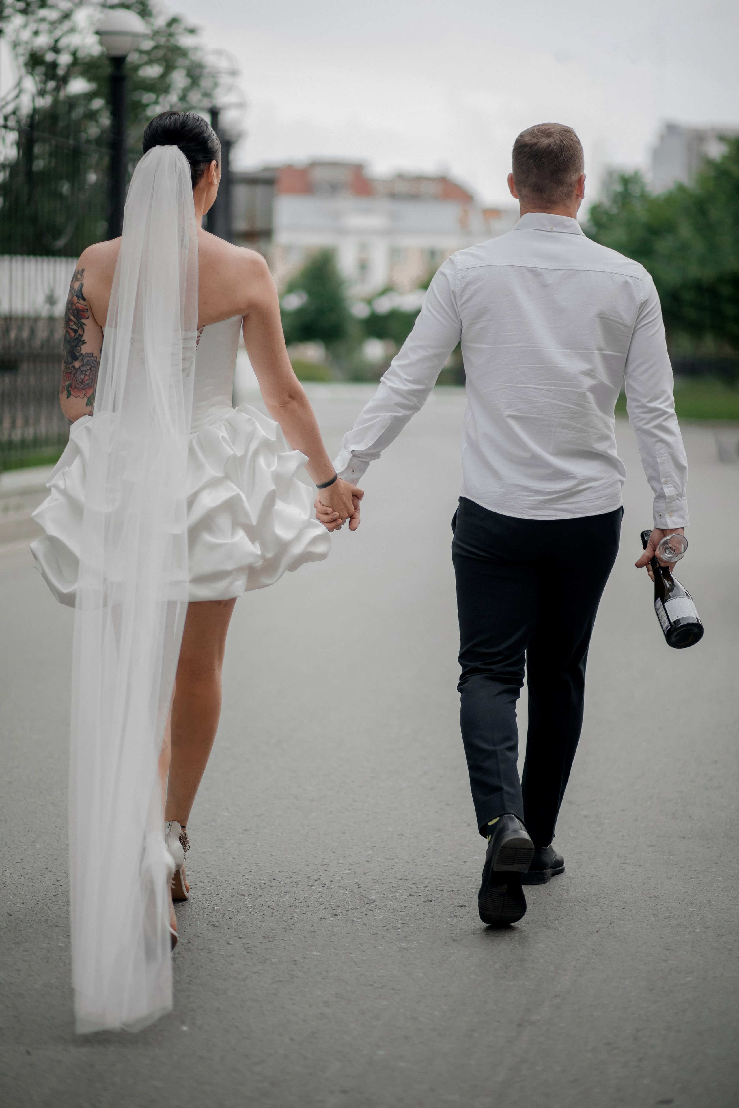 Свадебная прогулка Сергей и Вика. Свадебный и семейный фотограф Ибрагимова Мария из Екатеринбурга